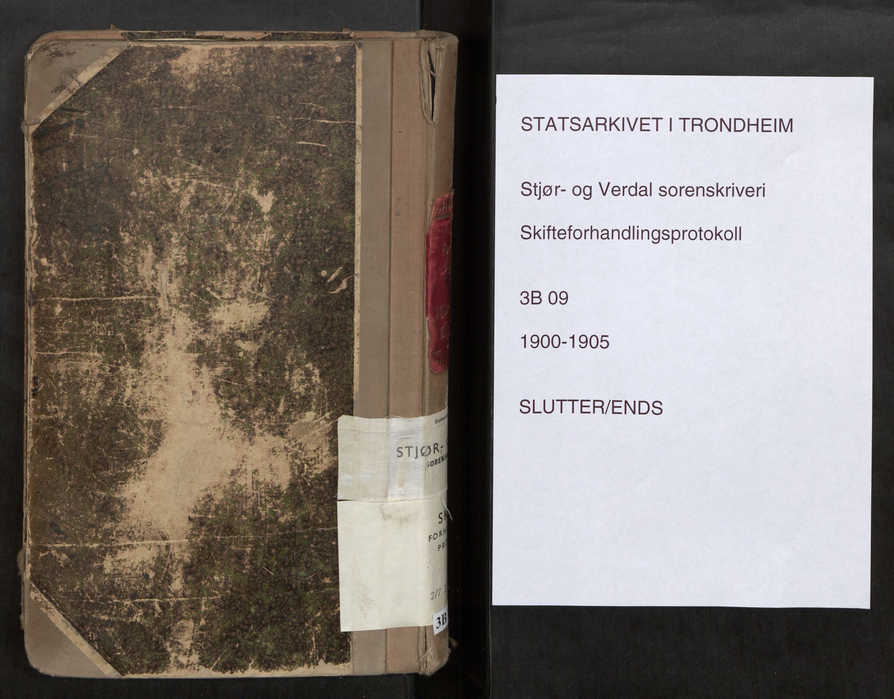 Stjør- og Verdal sorenskriveri, SAT/A-4167/1/3/3B/L0009: Skifteforhandlingsprotokoll, 1900-1905
