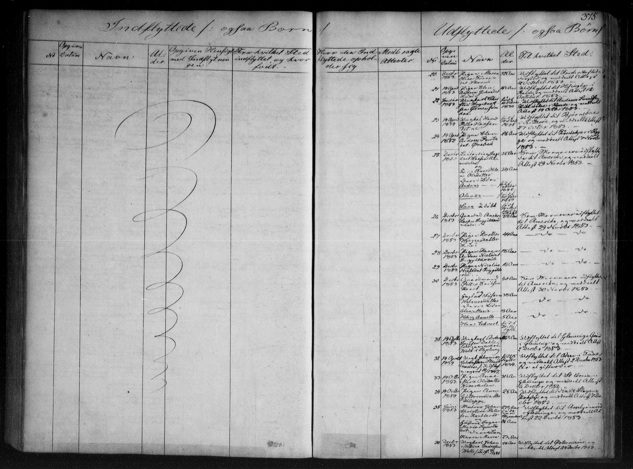 Onsøy prestekontor Kirkebøker, AV/SAO-A-10914/F/Fa/L0003: Parish register (official) no. I 3, 1841-1860, p. 375