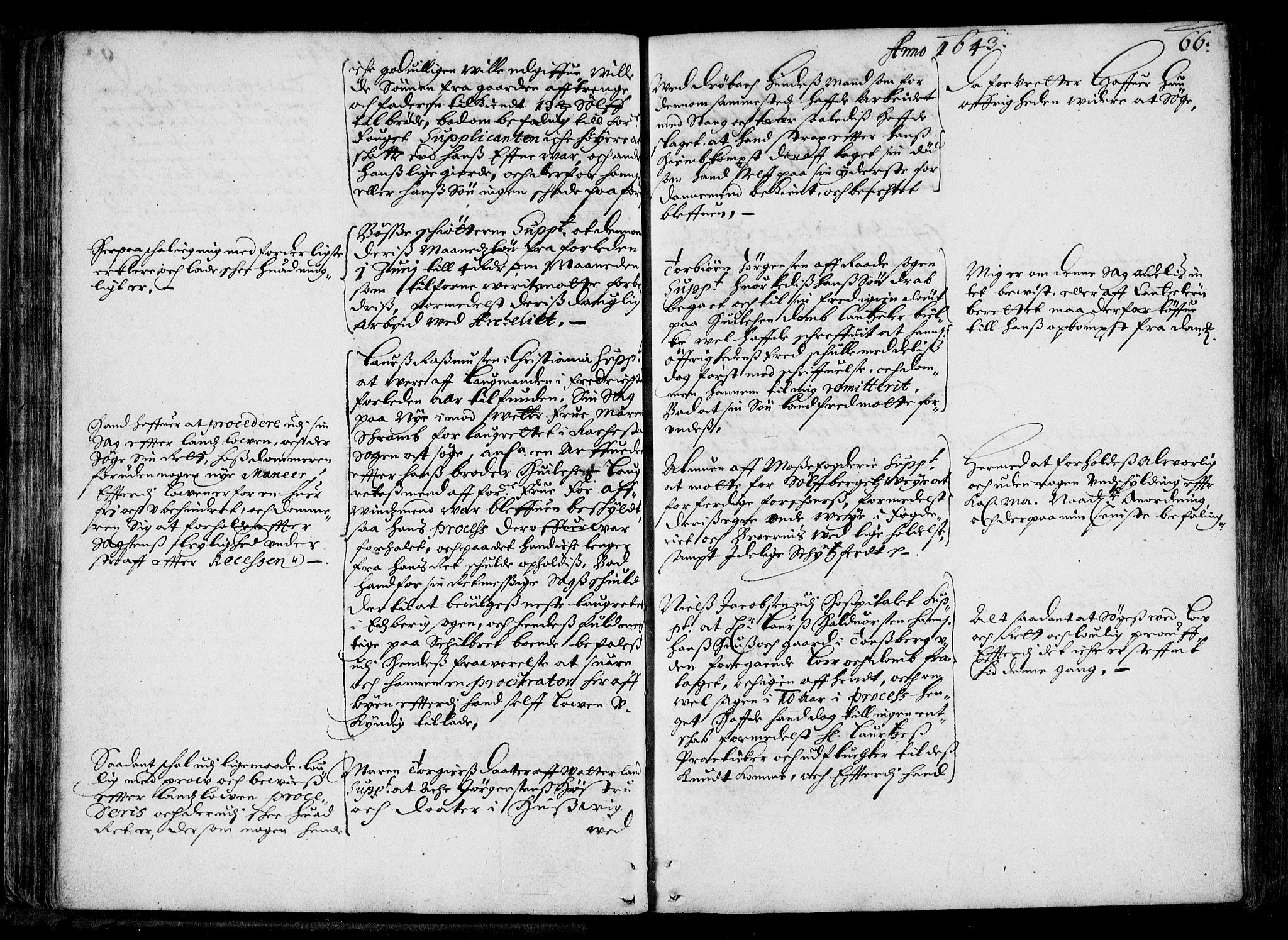 Stattholderembetet 1572-1771, AV/RA-EA-2870/Ac/L0001: Supplikasjons- og resolusjonsprotokoll, 1642-1650, p. 65b-66a