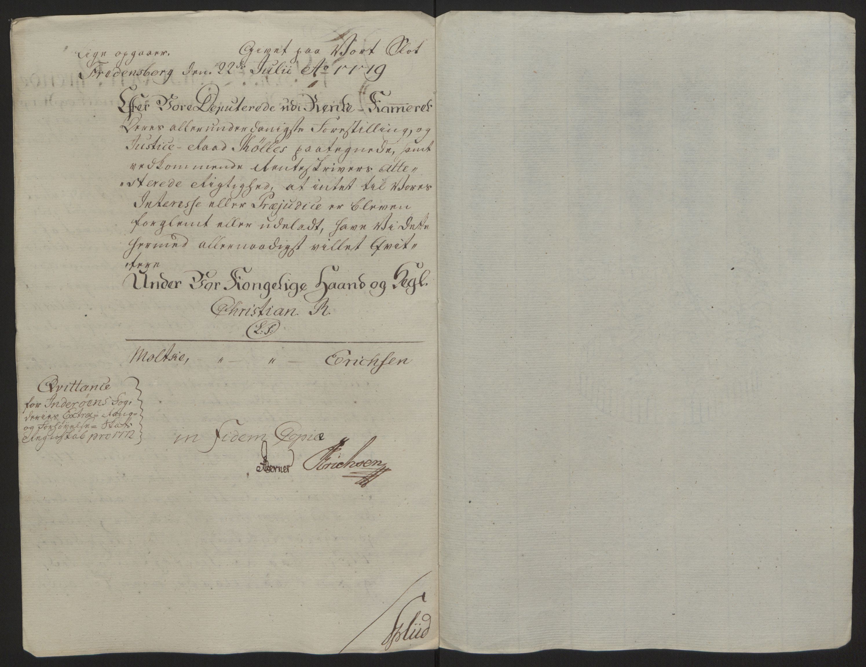 Rentekammeret inntil 1814, Reviderte regnskaper, Fogderegnskap, RA/EA-4092/R63/L4420: Ekstraskatten Inderøy, 1762-1772, p. 491