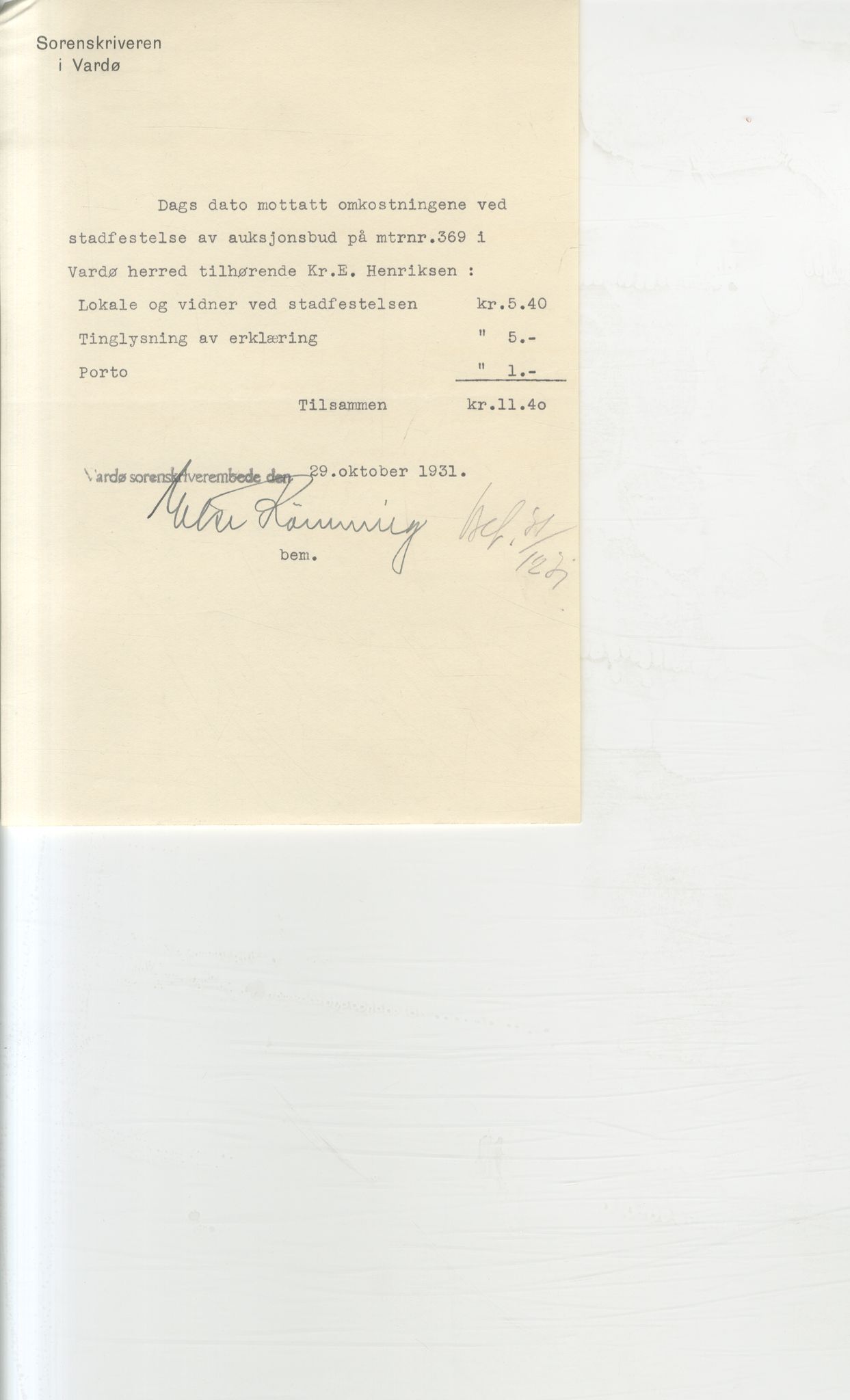 Brodtkorb handel A/S, VAMU/A-0001/Q/Qb/L0003: Faste eiendommer i Vardø Herred, 1862-1939, p. 396