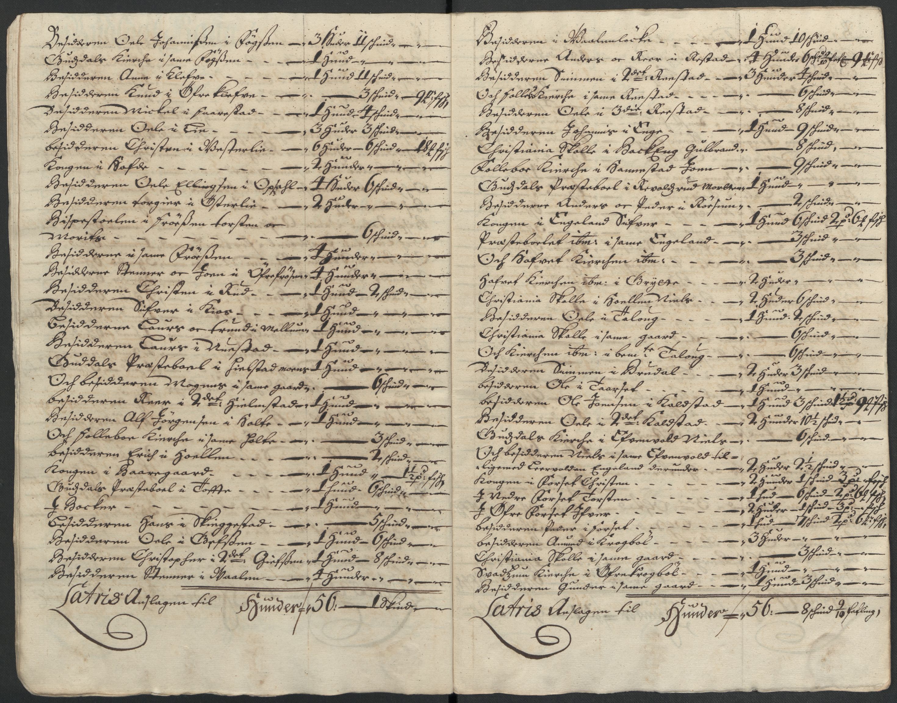 Rentekammeret inntil 1814, Reviderte regnskaper, Fogderegnskap, AV/RA-EA-4092/R17/L1177: Fogderegnskap Gudbrandsdal, 1704, p. 158