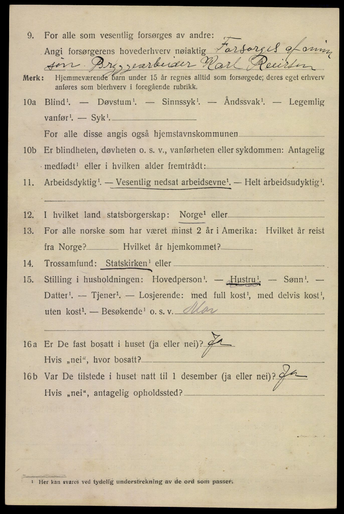 SAKO, 1920 census for Tønsberg, 1920, p. 30408