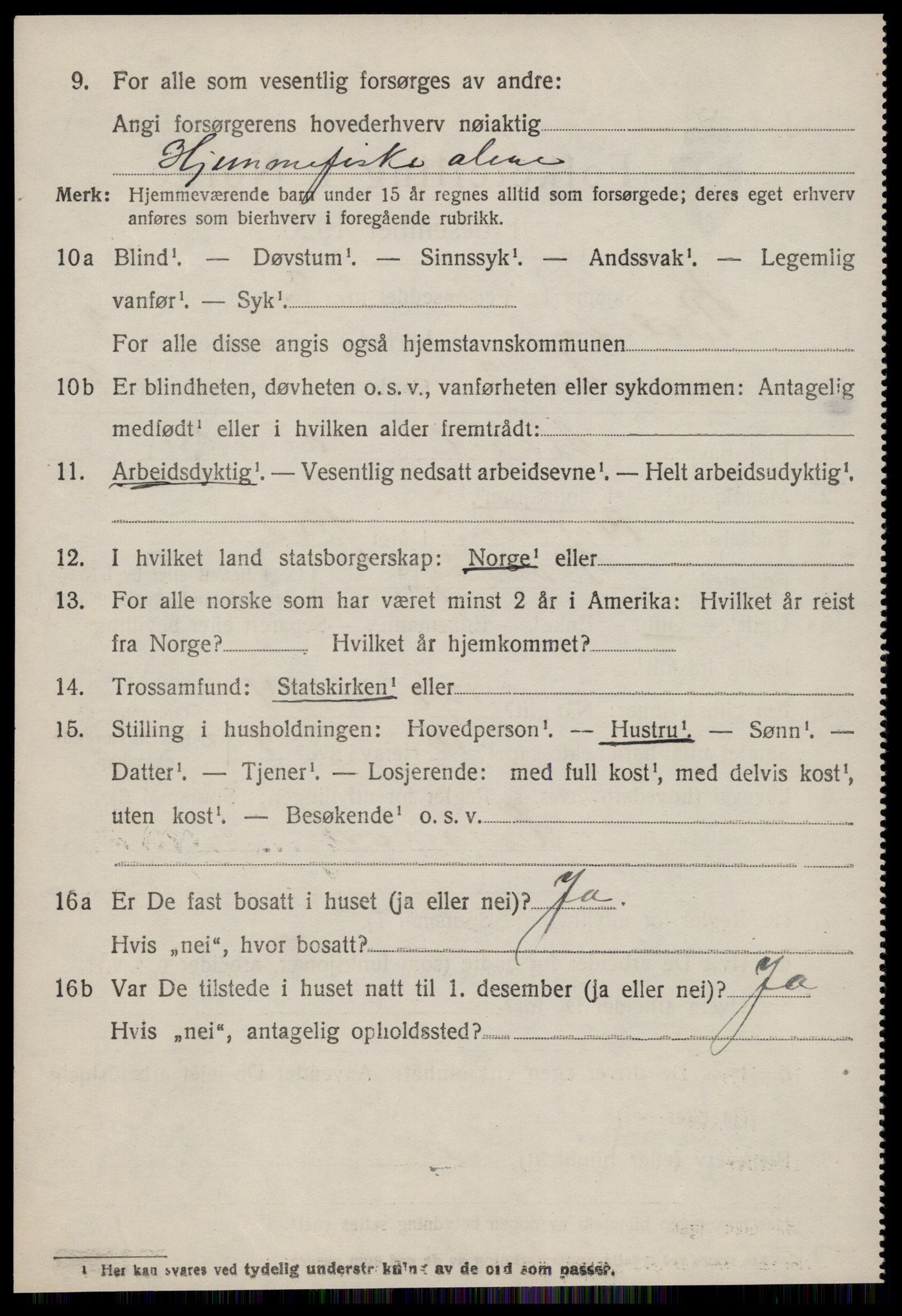 SAT, 1920 census for Bolsøy, 1920, p. 5350