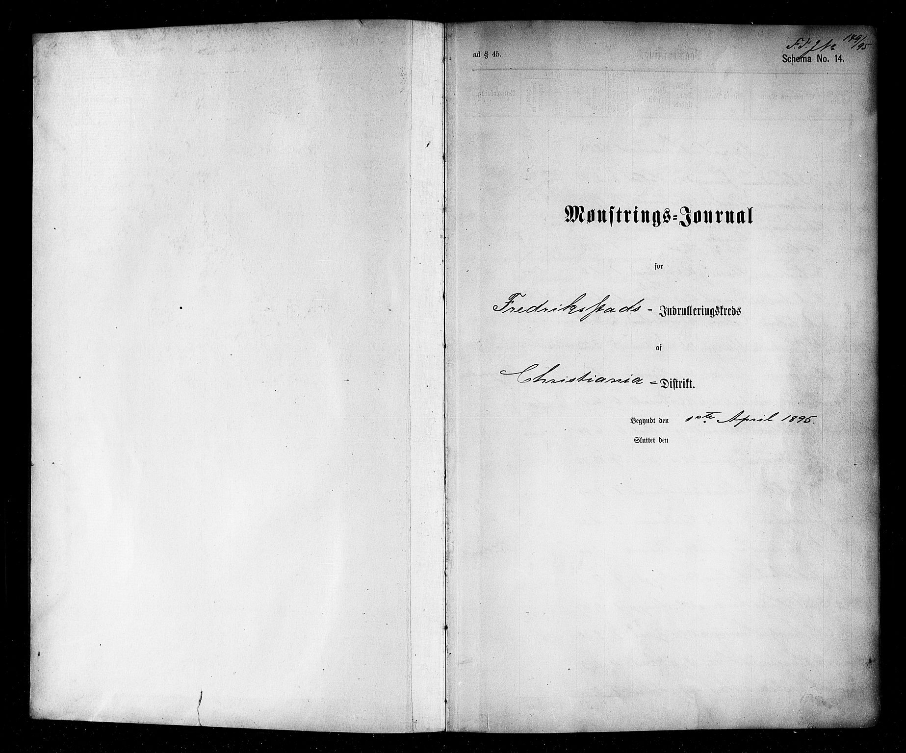 Fredrikstad mønstringskontor, AV/SAO-A-10569b/G/Ga/L0001: Mønstringsjournal, 1895-1906, p. 2