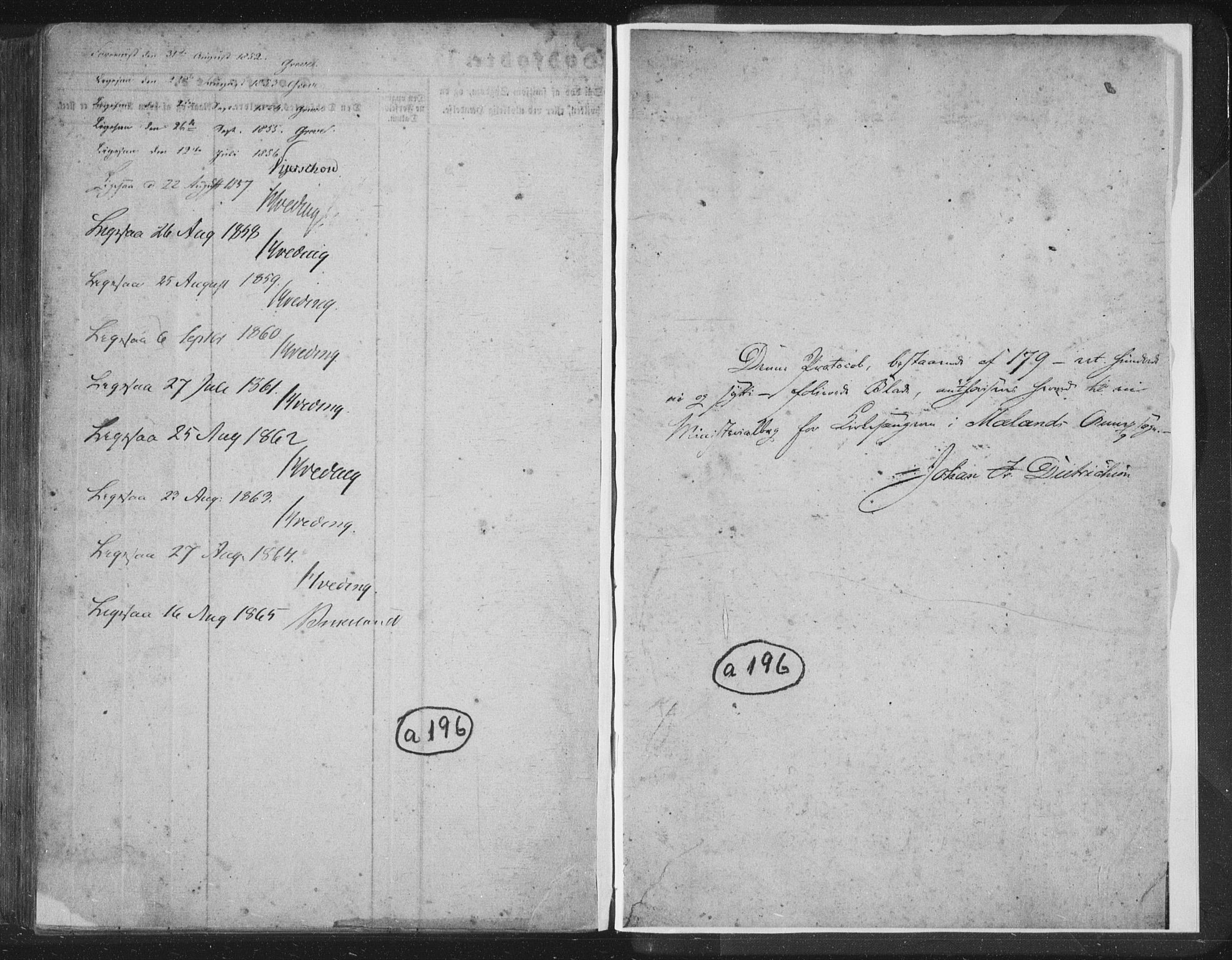 Alversund Sokneprestembete, SAB/A-73901/H/Ha/Hab: Parish register (copy) no. C 1, 1851-1866