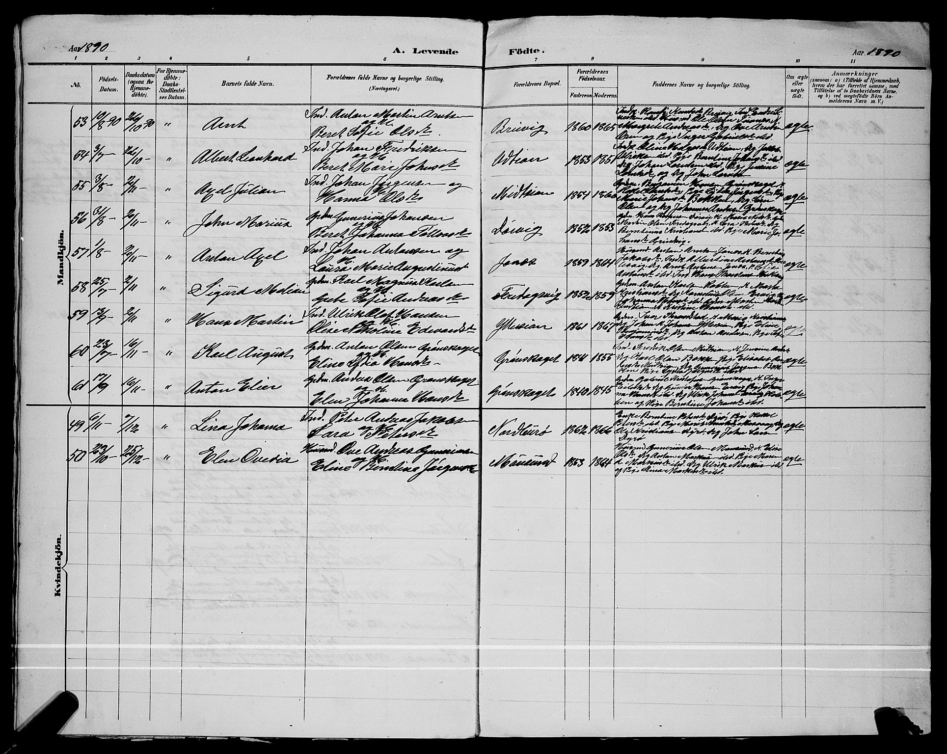 Ministerialprotokoller, klokkerbøker og fødselsregistre - Sør-Trøndelag, AV/SAT-A-1456/640/L0587: Parish register (copy) no. 640C04, 1887-1891