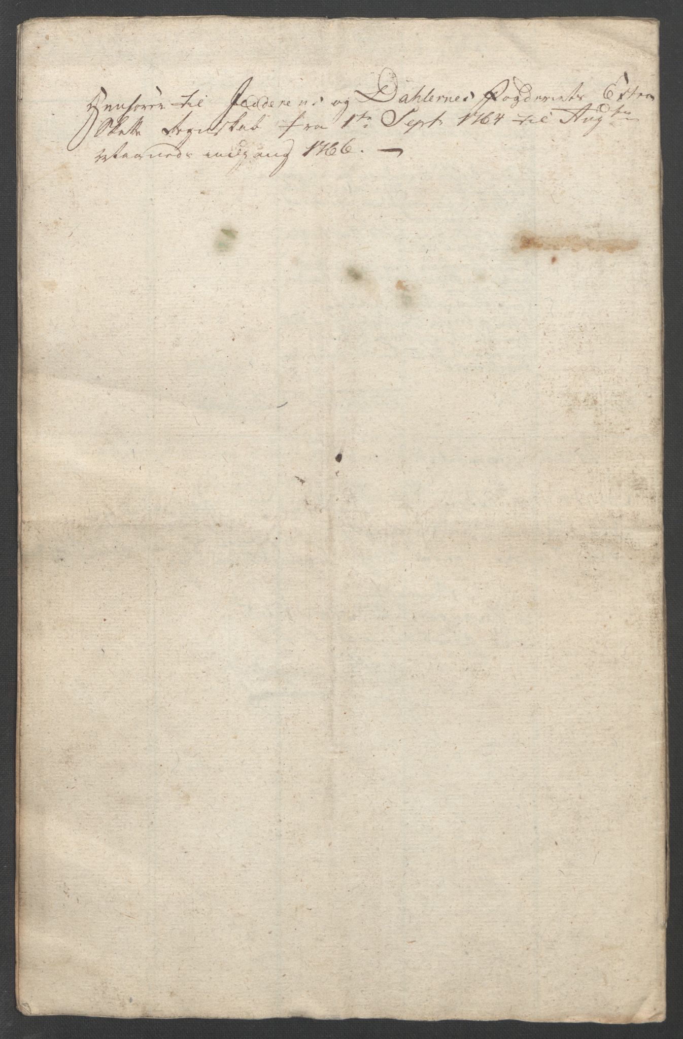 Rentekammeret inntil 1814, Reviderte regnskaper, Fogderegnskap, AV/RA-EA-4092/R46/L2836: Ekstraskatten Jæren og Dalane, 1764-1766, p. 138