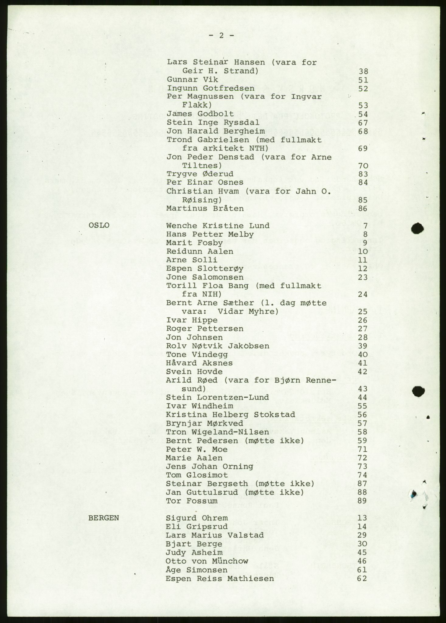 Norsk Studentunion, AV/RA-PA-0794/Fg/L0067: Landstinget, 1968-1979