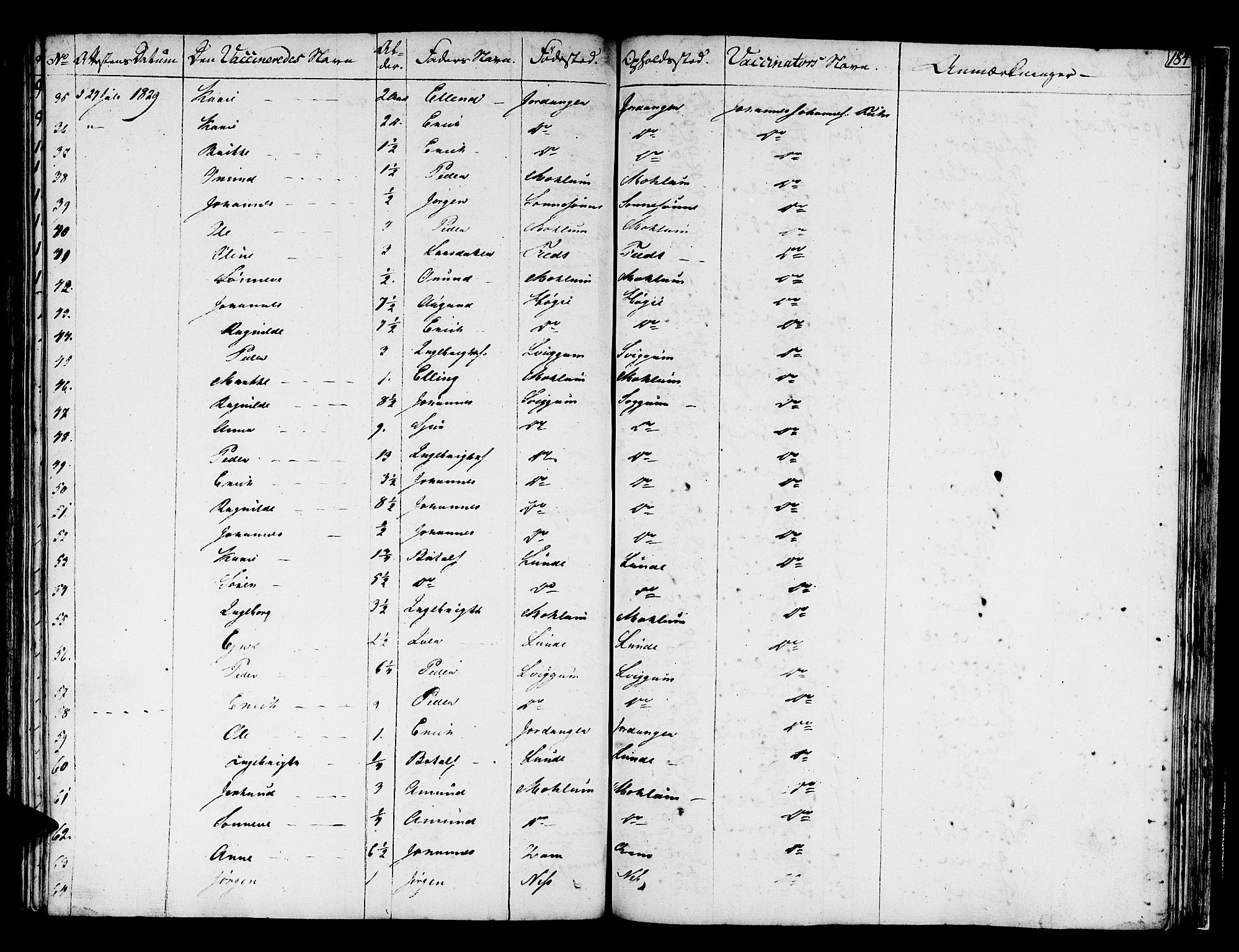 Hafslo sokneprestembete, AV/SAB-A-80301/H/Haa/Haaa/L0004: Parish register (official) no. A 4, 1821-1834, p. 184