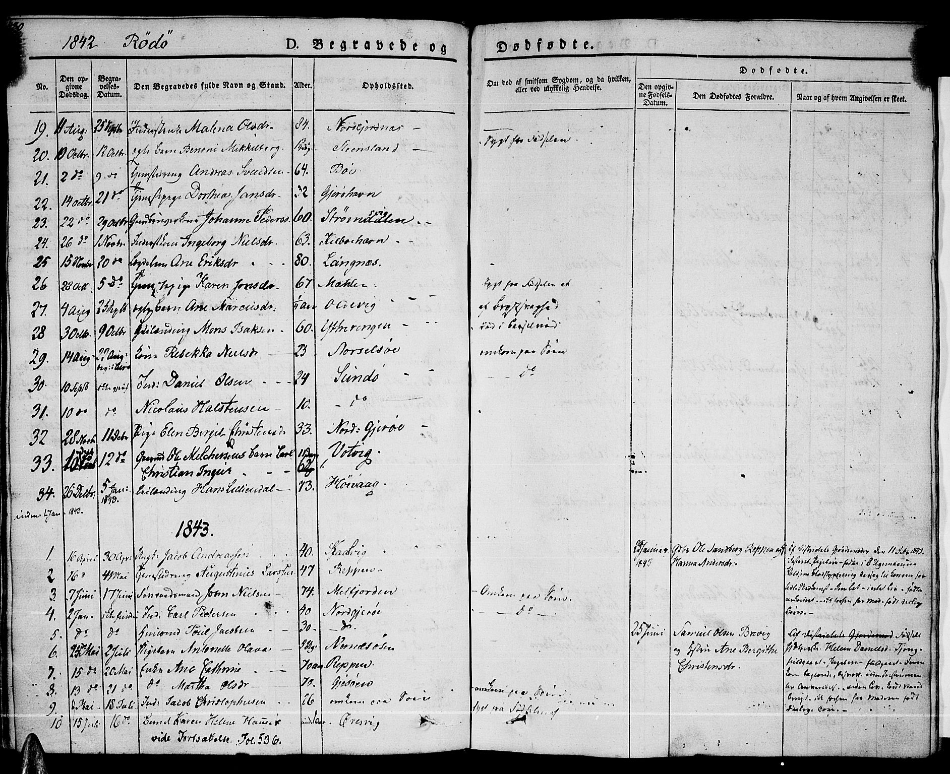 Ministerialprotokoller, klokkerbøker og fødselsregistre - Nordland, SAT/A-1459/841/L0600: Parish register (official) no. 841A07 /1, 1825-1844, p. 480