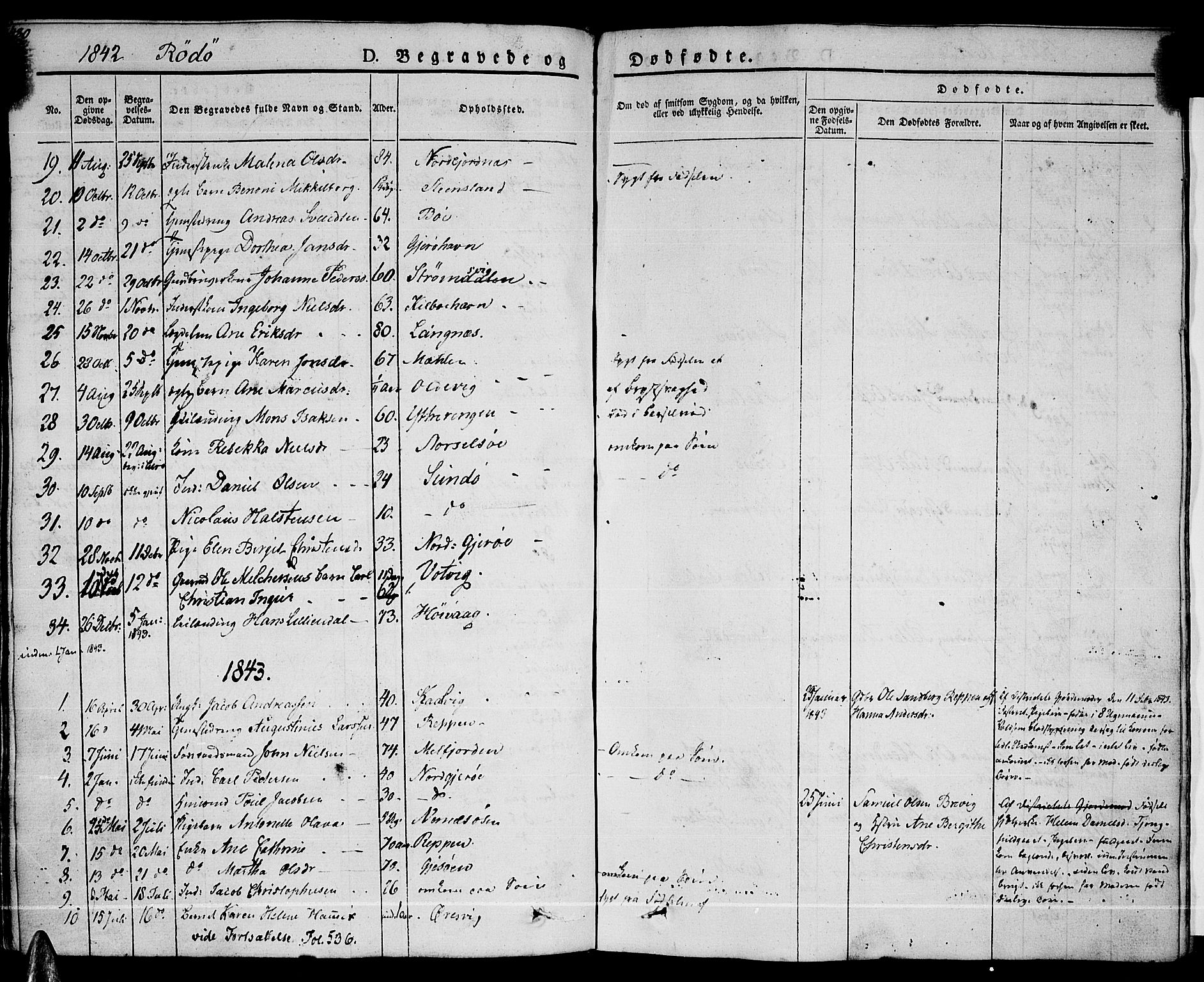 Ministerialprotokoller, klokkerbøker og fødselsregistre - Nordland, AV/SAT-A-1459/841/L0600: Parish register (official) no. 841A07 /1, 1825-1844, p. 480