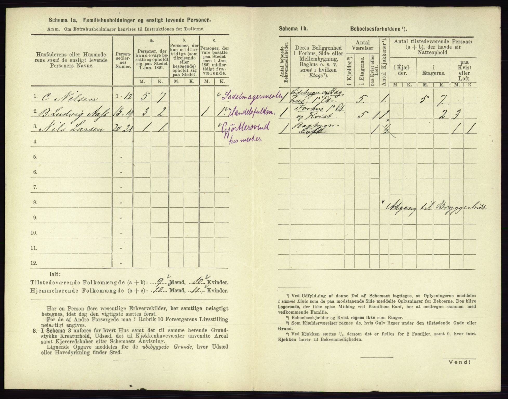 RA, 1891 census for 0602 Drammen, 1891, p. 1568