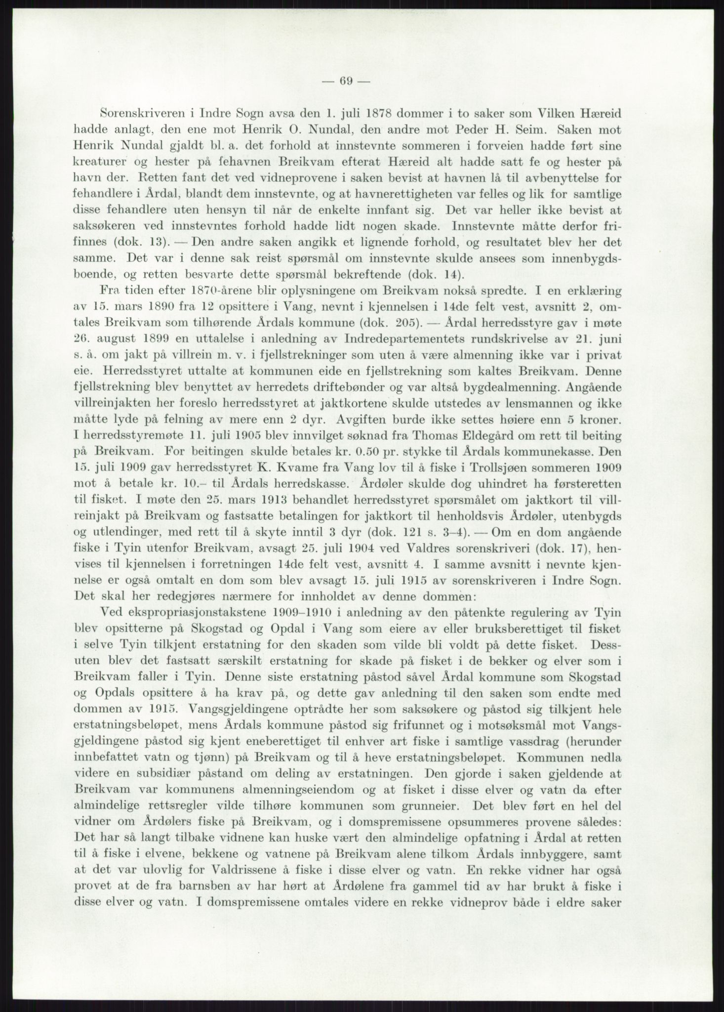 Høyfjellskommisjonen, RA/S-1546/X/Xa/L0001: Nr. 1-33, 1909-1953, p. 6096