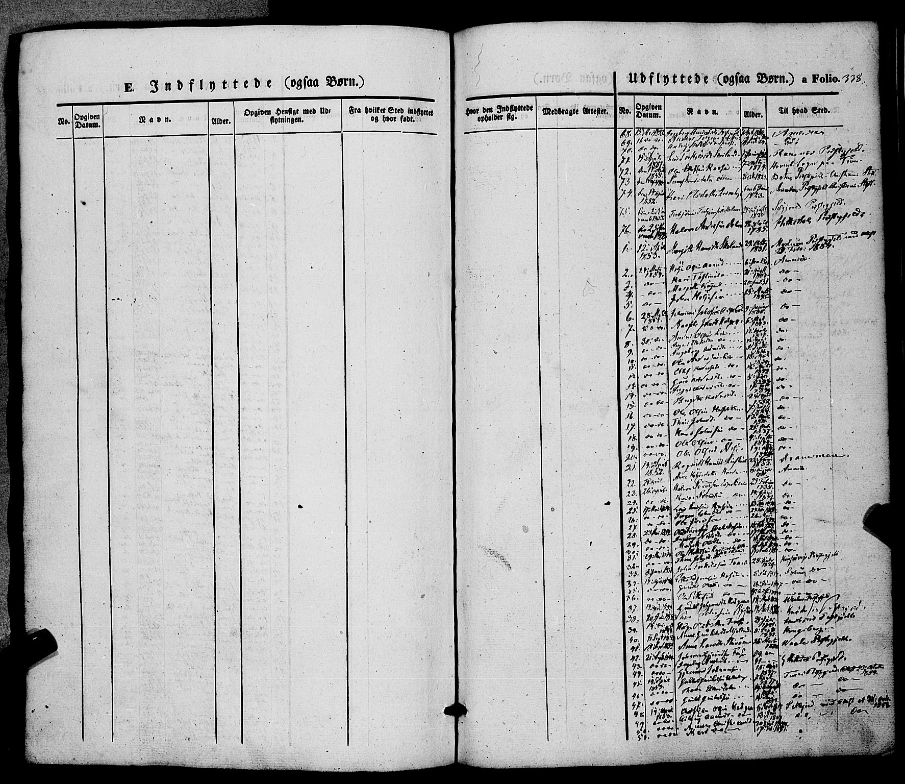 Hjartdal kirkebøker, SAKO/A-270/F/Fa/L0008: Parish register (official) no. I 8, 1844-1859, p. 338