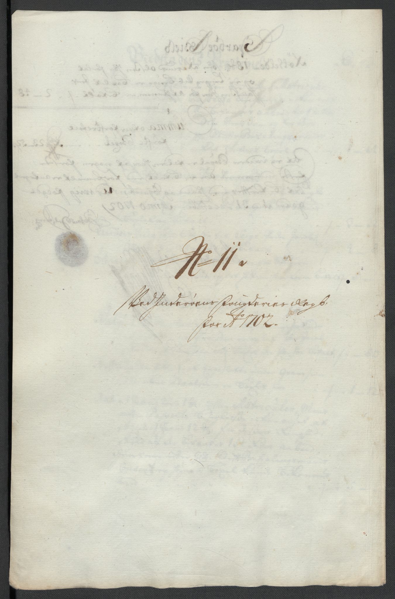 Rentekammeret inntil 1814, Reviderte regnskaper, Fogderegnskap, AV/RA-EA-4092/R63/L4312: Fogderegnskap Inderøy, 1701-1702, p. 401