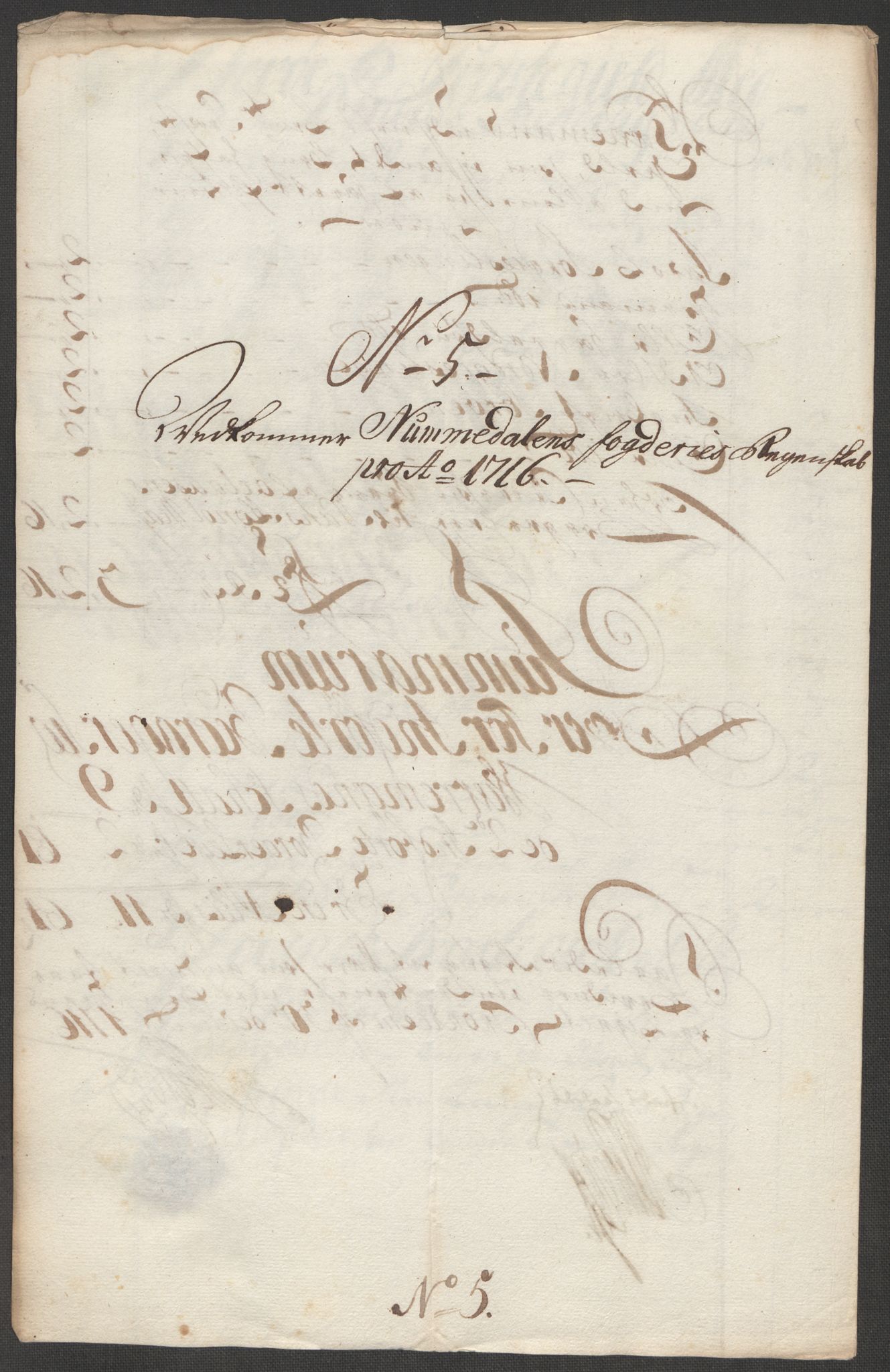 Rentekammeret inntil 1814, Reviderte regnskaper, Fogderegnskap, RA/EA-4092/R64/L4437: Fogderegnskap Namdal, 1716, p. 112
