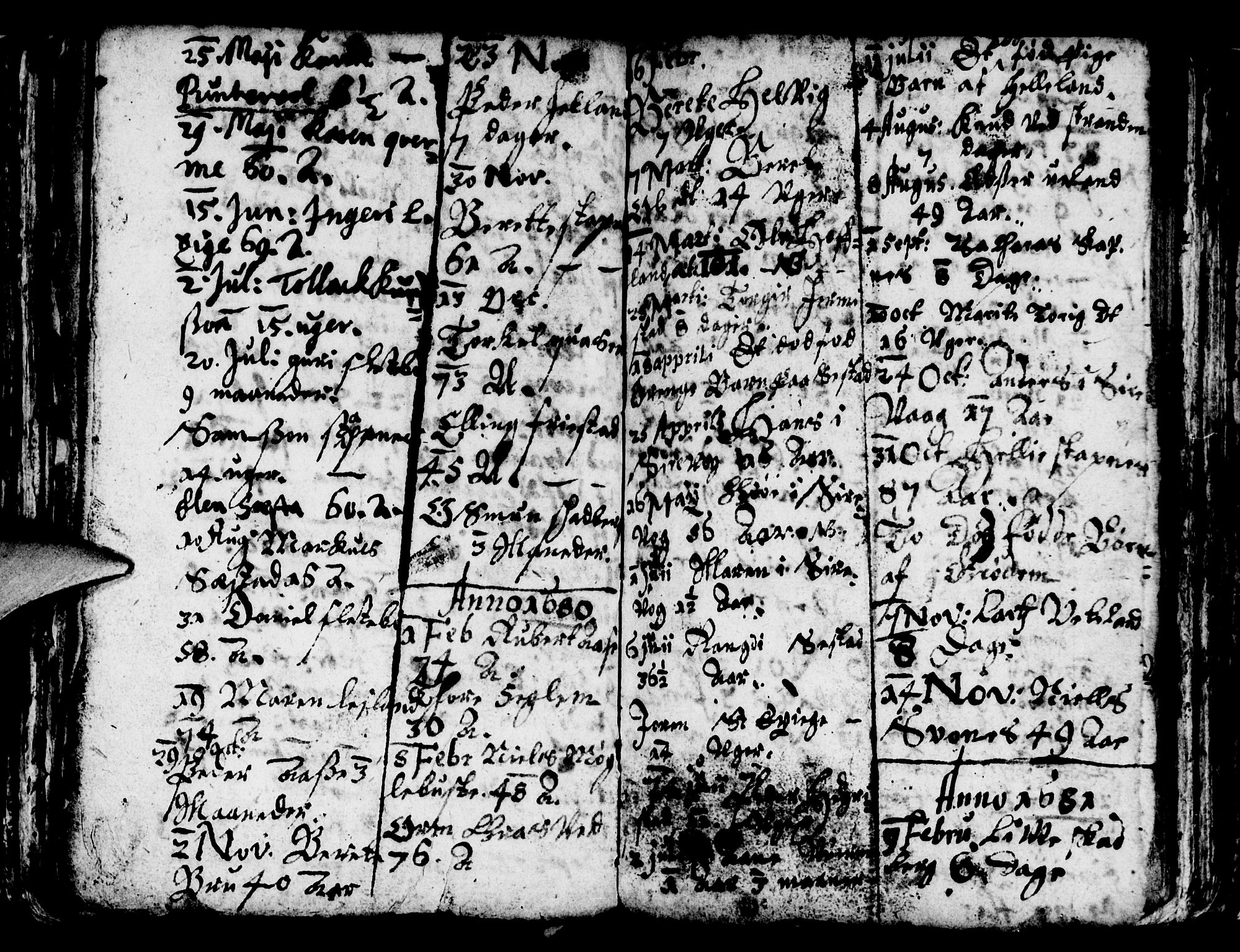 Eigersund sokneprestkontor, AV/SAST-A-101807/001/30/30BA/L0001: Parish register (official) no. A 1, 1664-1717