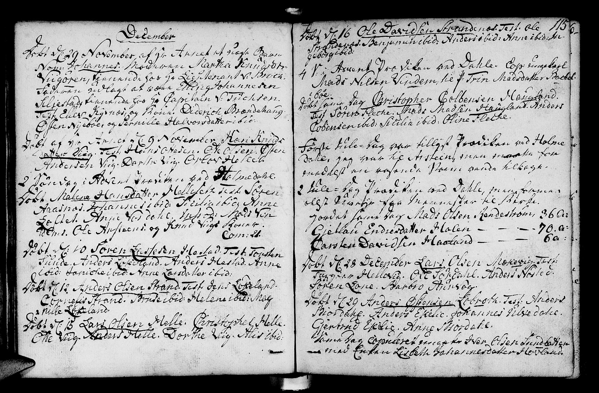 Fjaler sokneprestembete, SAB/A-79801/H/Haa/Haaa/L0003: Parish register (official) no. A 3, 1799-1814, p. 115