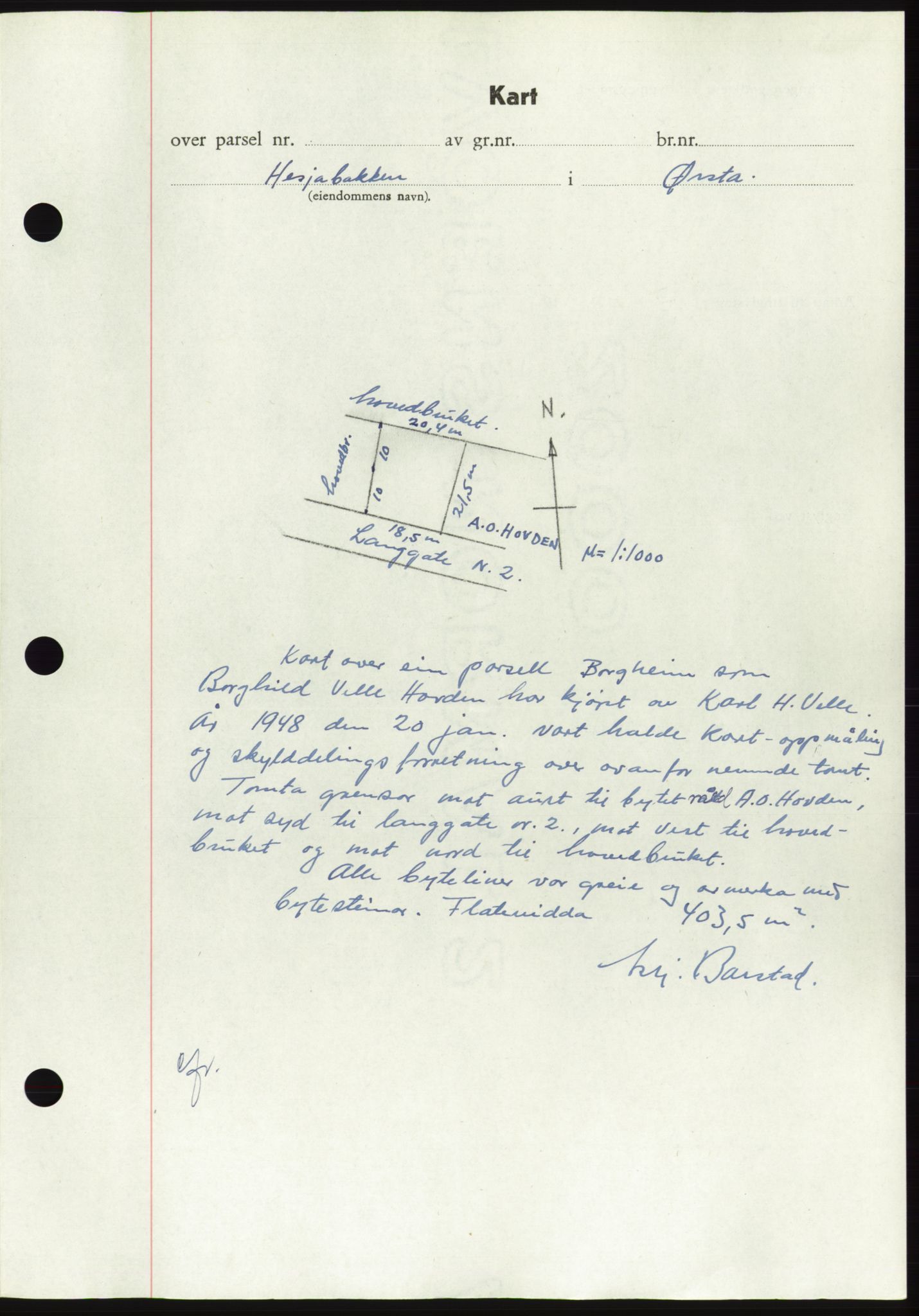 Søre Sunnmøre sorenskriveri, AV/SAT-A-4122/1/2/2C/L0082: Mortgage book no. 8A, 1948-1948, Diary no: : 183/1948