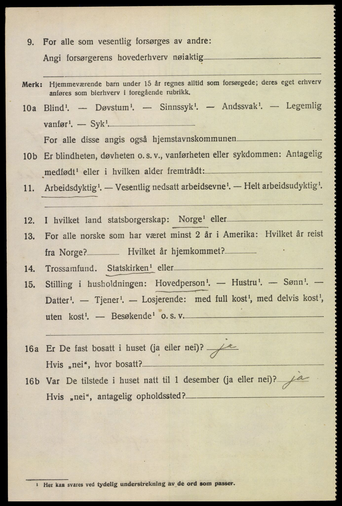 SAK, 1920 census for Holt, 1920, p. 7979