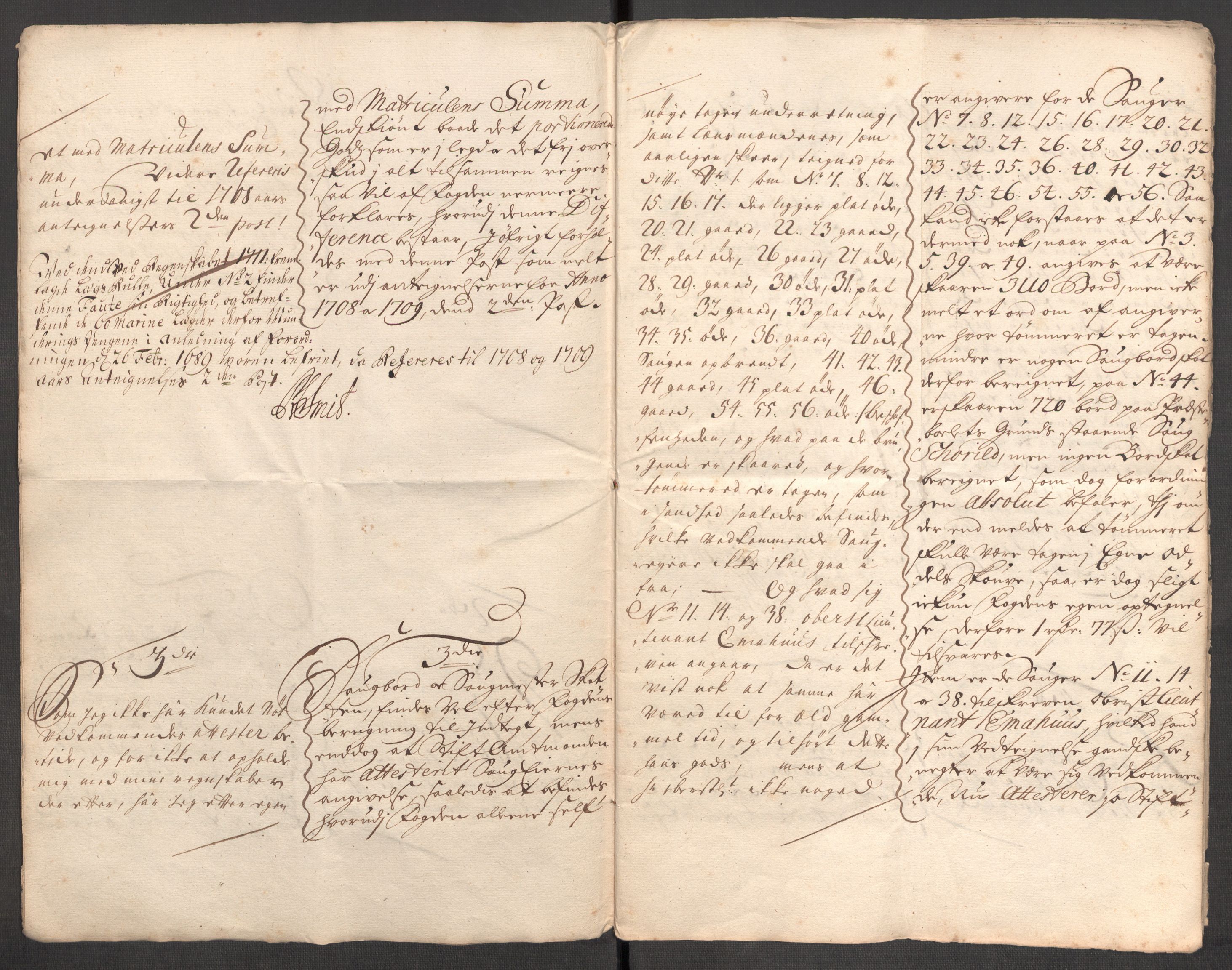 Rentekammeret inntil 1814, Reviderte regnskaper, Fogderegnskap, AV/RA-EA-4092/R57/L3859: Fogderegnskap Fosen, 1710, p. 194