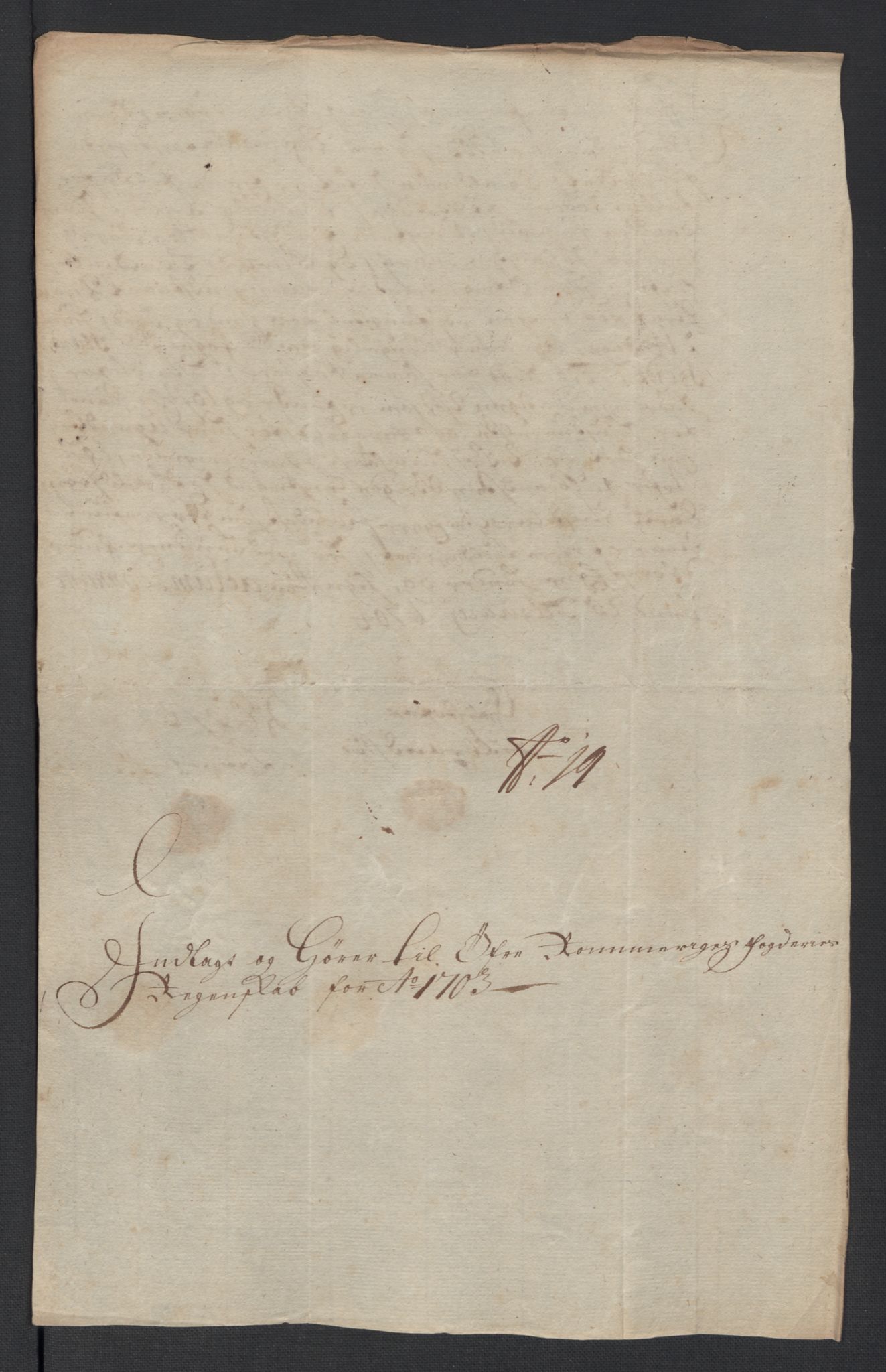 Rentekammeret inntil 1814, Reviderte regnskaper, Fogderegnskap, AV/RA-EA-4092/R12/L0716: Fogderegnskap Øvre Romerike, 1703, p. 115