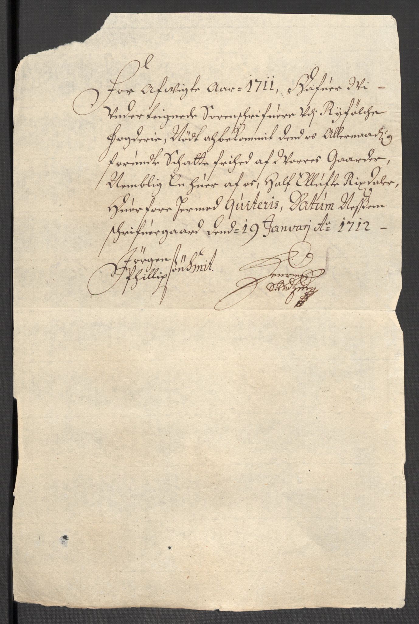 Rentekammeret inntil 1814, Reviderte regnskaper, Fogderegnskap, AV/RA-EA-4092/R47/L2864: Fogderegnskap Ryfylke, 1711, p. 135