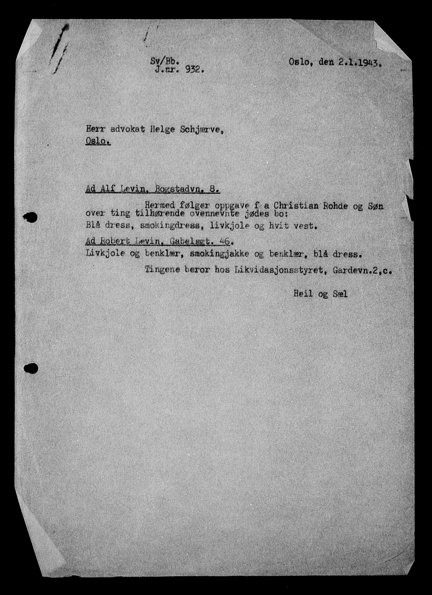Justisdepartementet, Tilbakeføringskontoret for inndratte formuer, AV/RA-S-1564/H/Hc/Hcc/L0958: --, 1945-1947, p. 113