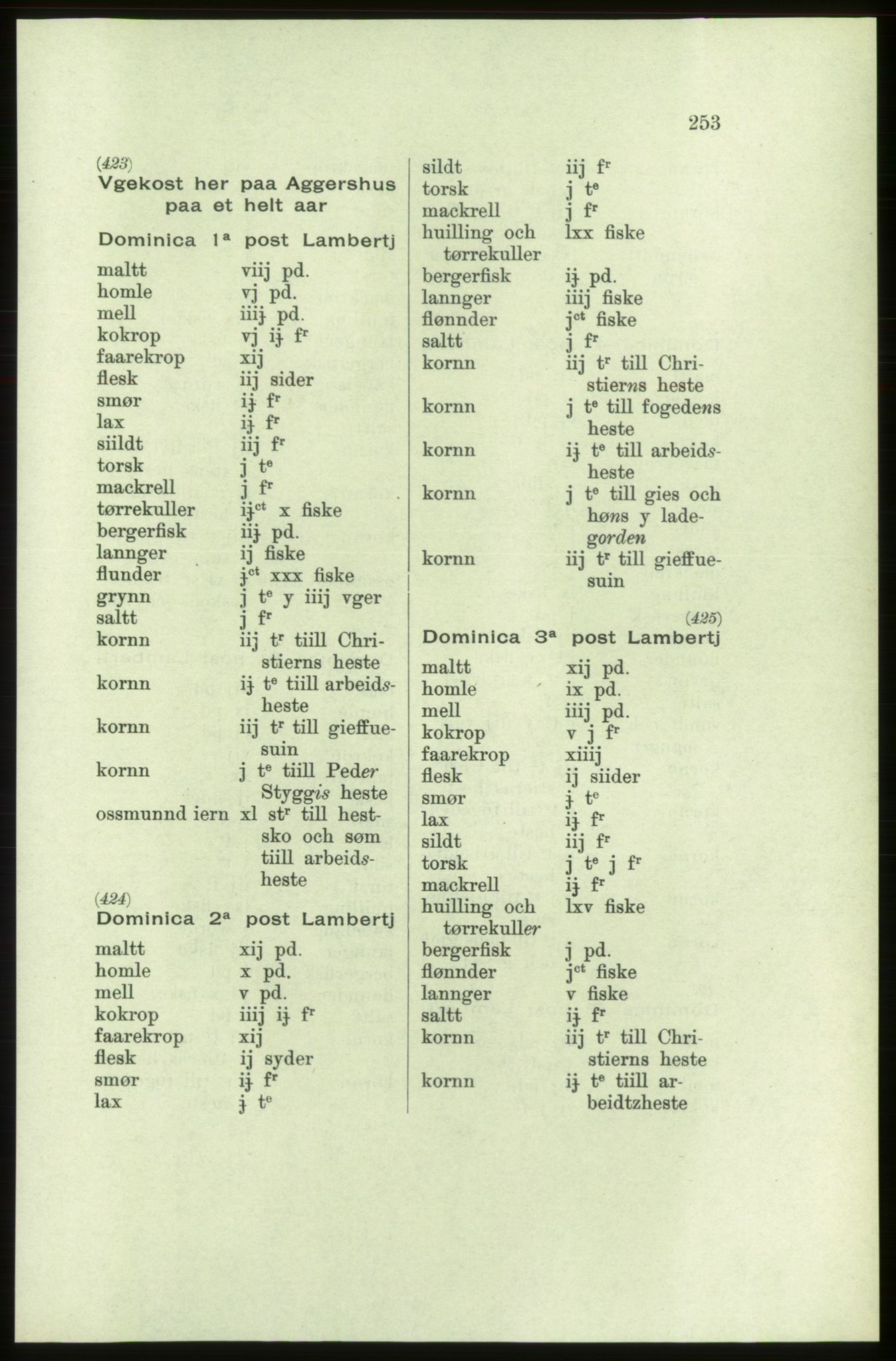 Publikasjoner utgitt av Arkivverket, PUBL/PUBL-001/C/0002: Bind 2: Rekneskap for Akershus len 1560-1561, 1560-1561, p. 253