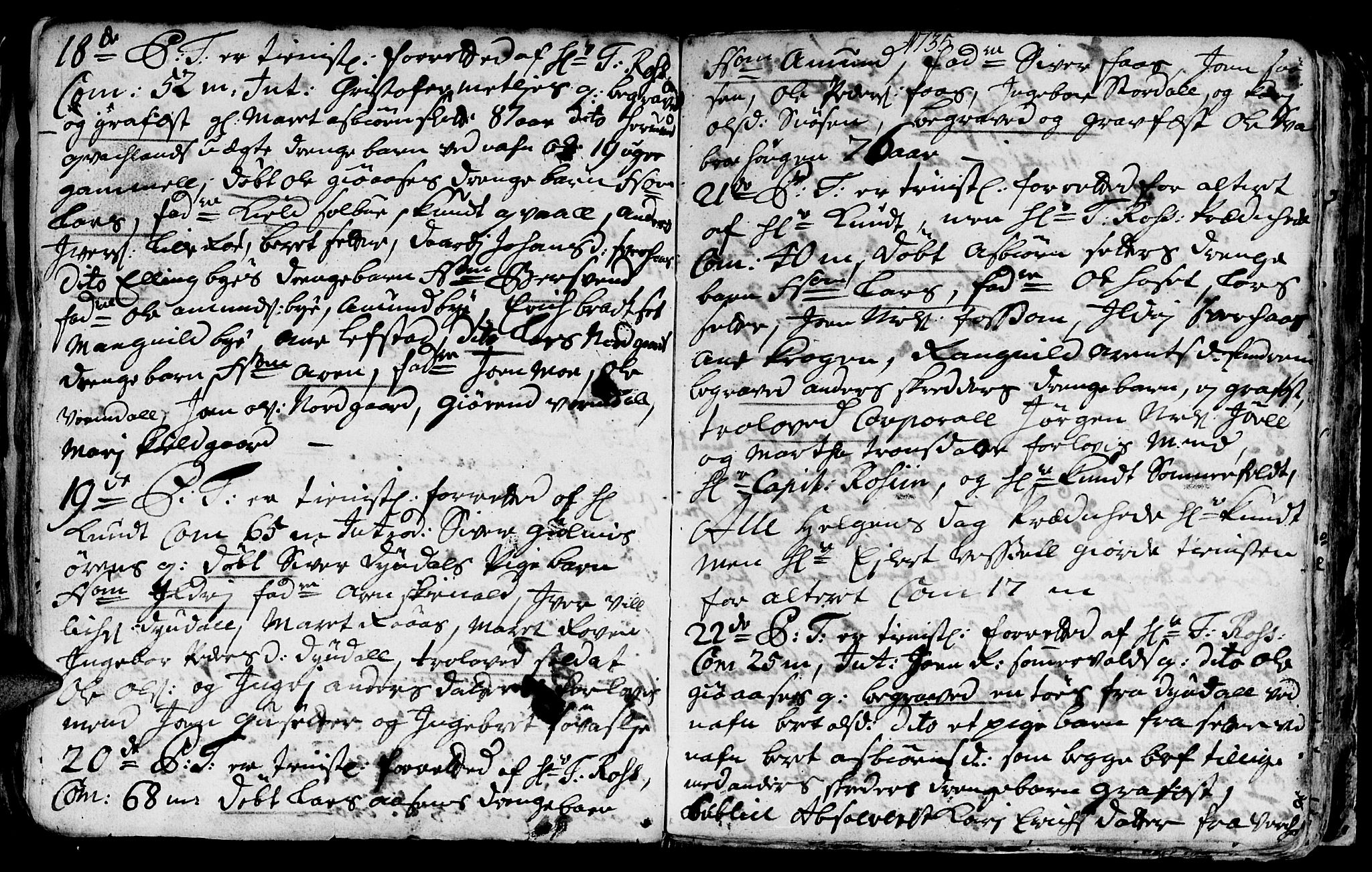 Ministerialprotokoller, klokkerbøker og fødselsregistre - Sør-Trøndelag, AV/SAT-A-1456/668/L0812: Parish register (copy) no. 668C01, 1715-1742