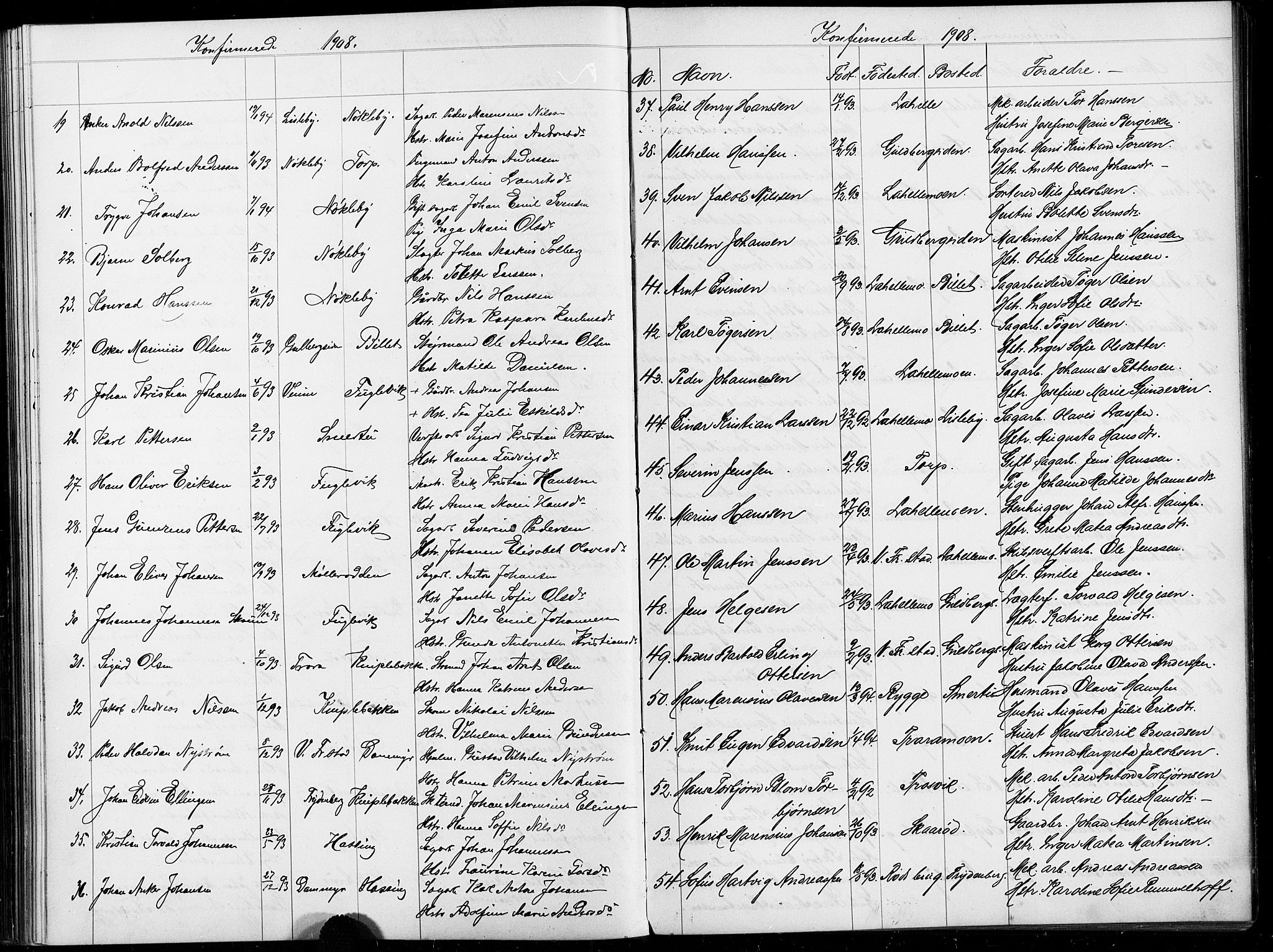 Glemmen prestekontor Kirkebøker, SAO/A-10908/G/Ga/L0006: Parish register (copy) no. 6, 1894-1908