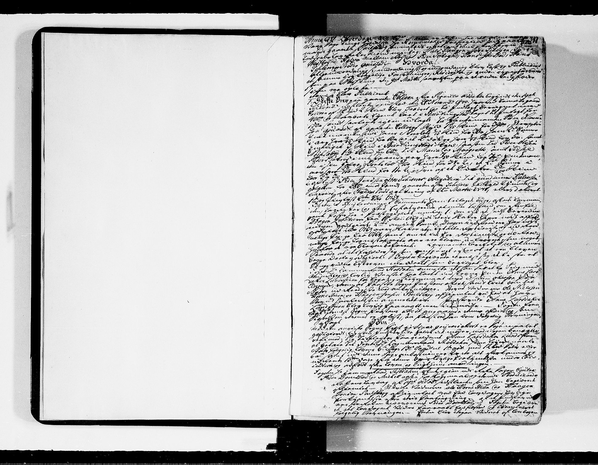 Hedemarken sorenskriveri, SAH/TING-034/G/Gb/L0051B: Tingbok, 1771-1772, p. 350b-351a