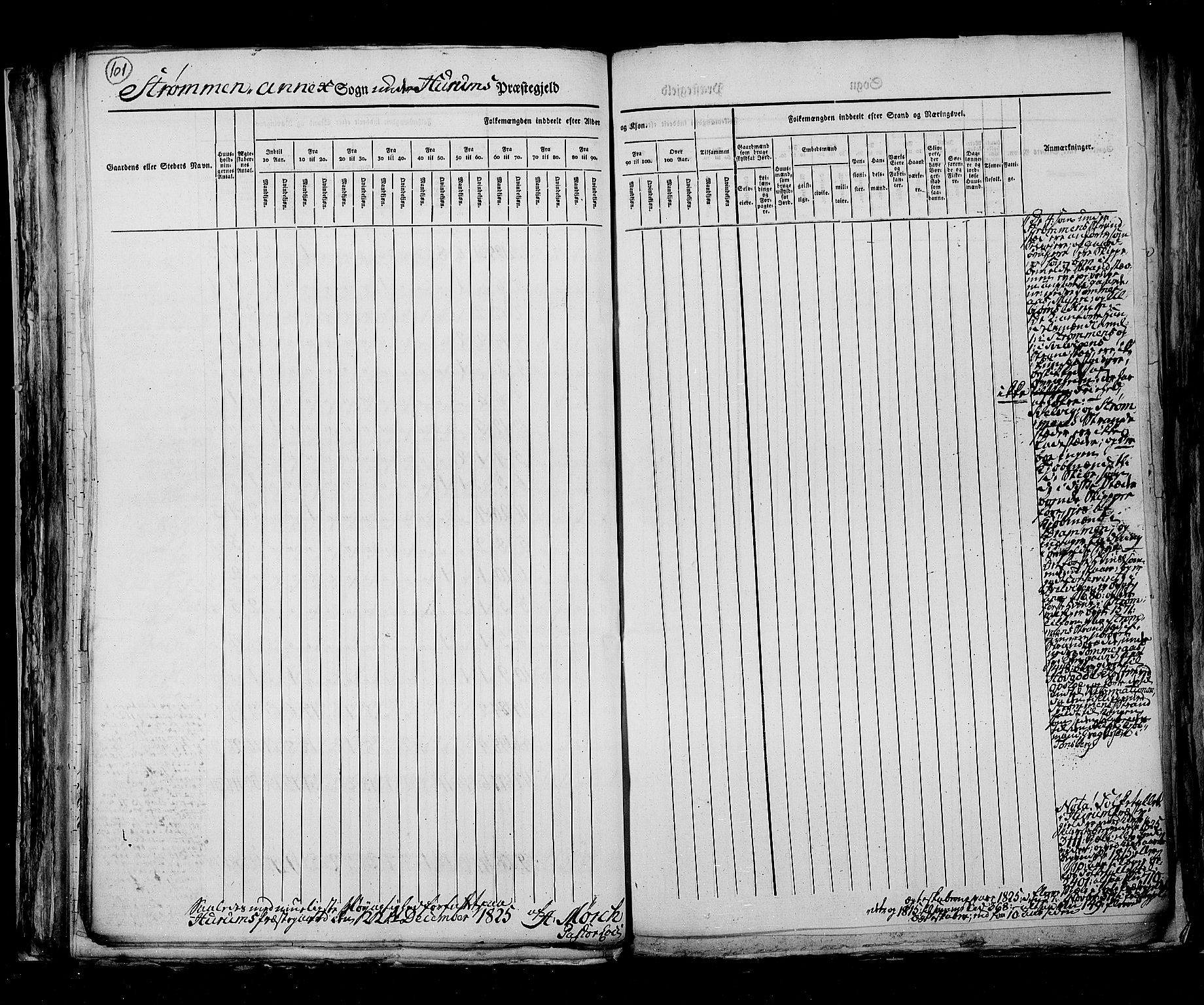 RA, Census 1825, vol. 7: Buskerud amt, 1825, p. 101