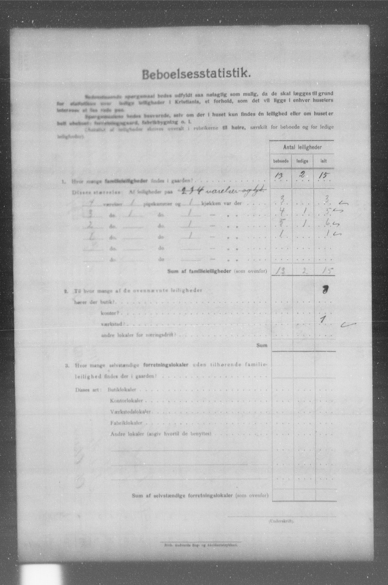 OBA, Municipal Census 1904 for Kristiania, 1904, p. 17736