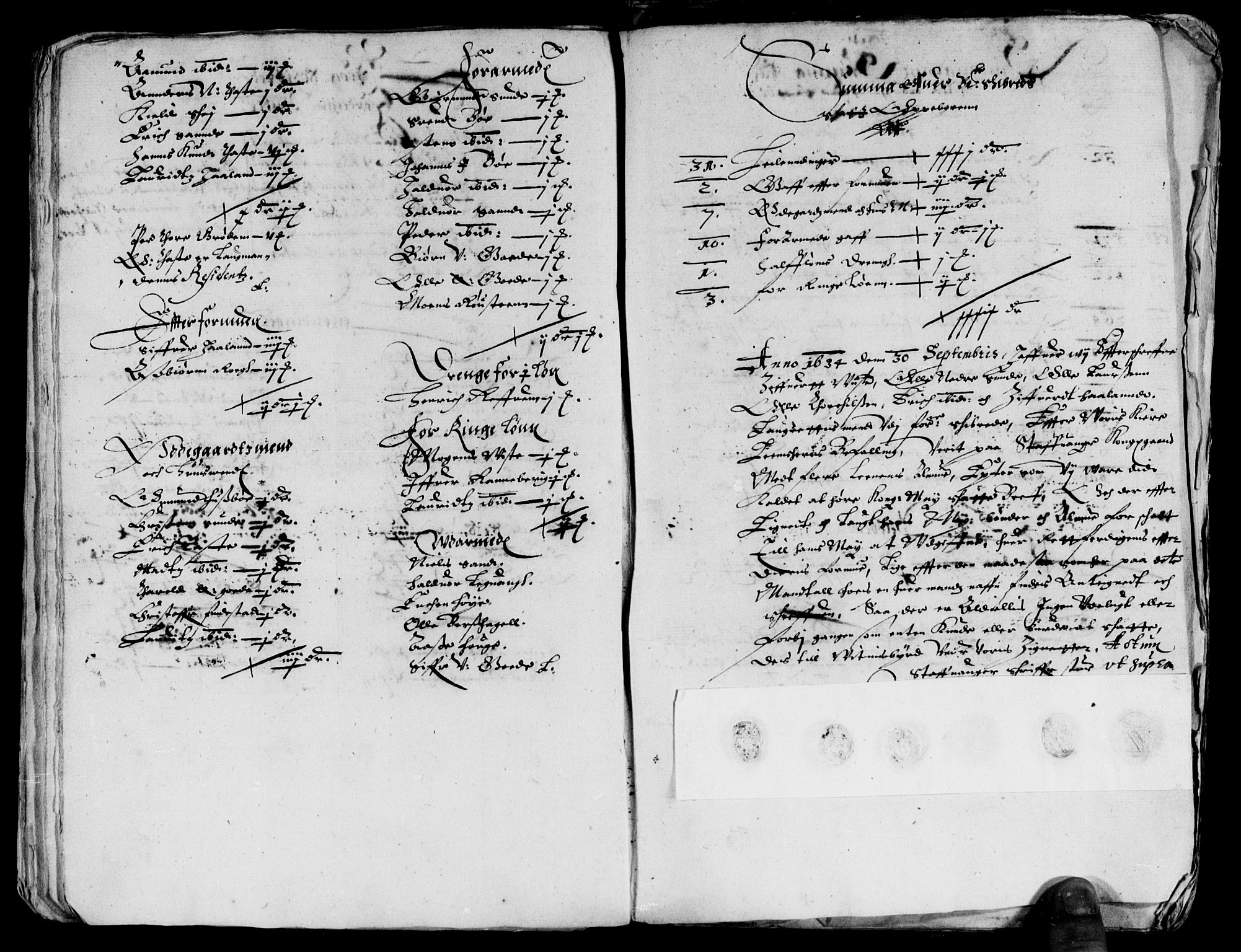 Rentekammeret inntil 1814, Reviderte regnskaper, Lensregnskaper, AV/RA-EA-5023/R/Rb/Rbs/L0019: Stavanger len, 1634-1636