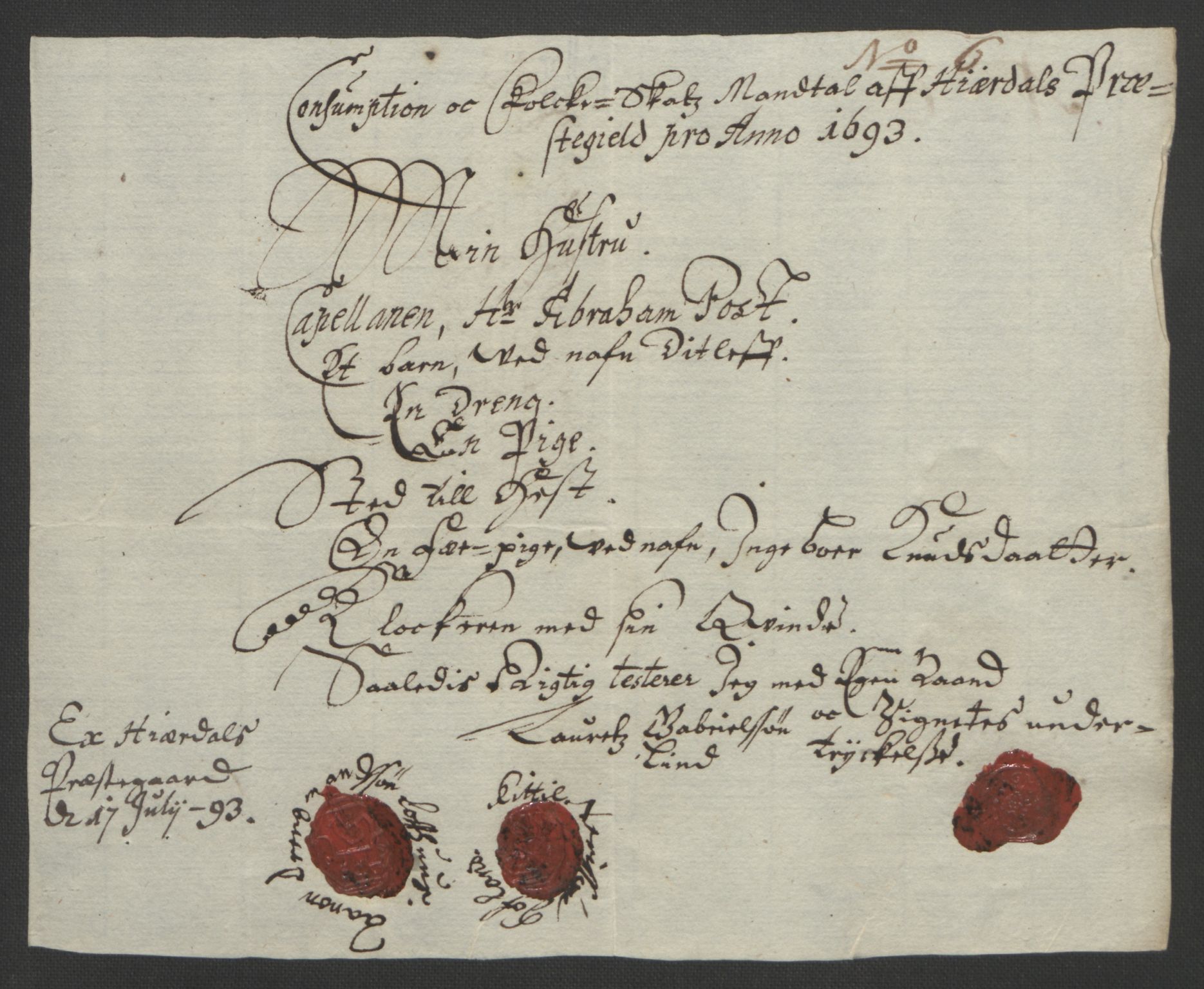 Rentekammeret inntil 1814, Reviderte regnskaper, Fogderegnskap, AV/RA-EA-4092/R35/L2091: Fogderegnskap Øvre og Nedre Telemark, 1690-1693, p. 305