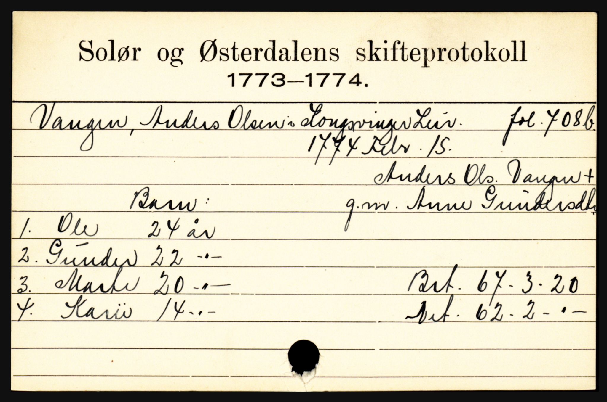 Solør og Østerdalen sorenskriveri, SAH/TING-024/J, 1716-1774, p. 6875