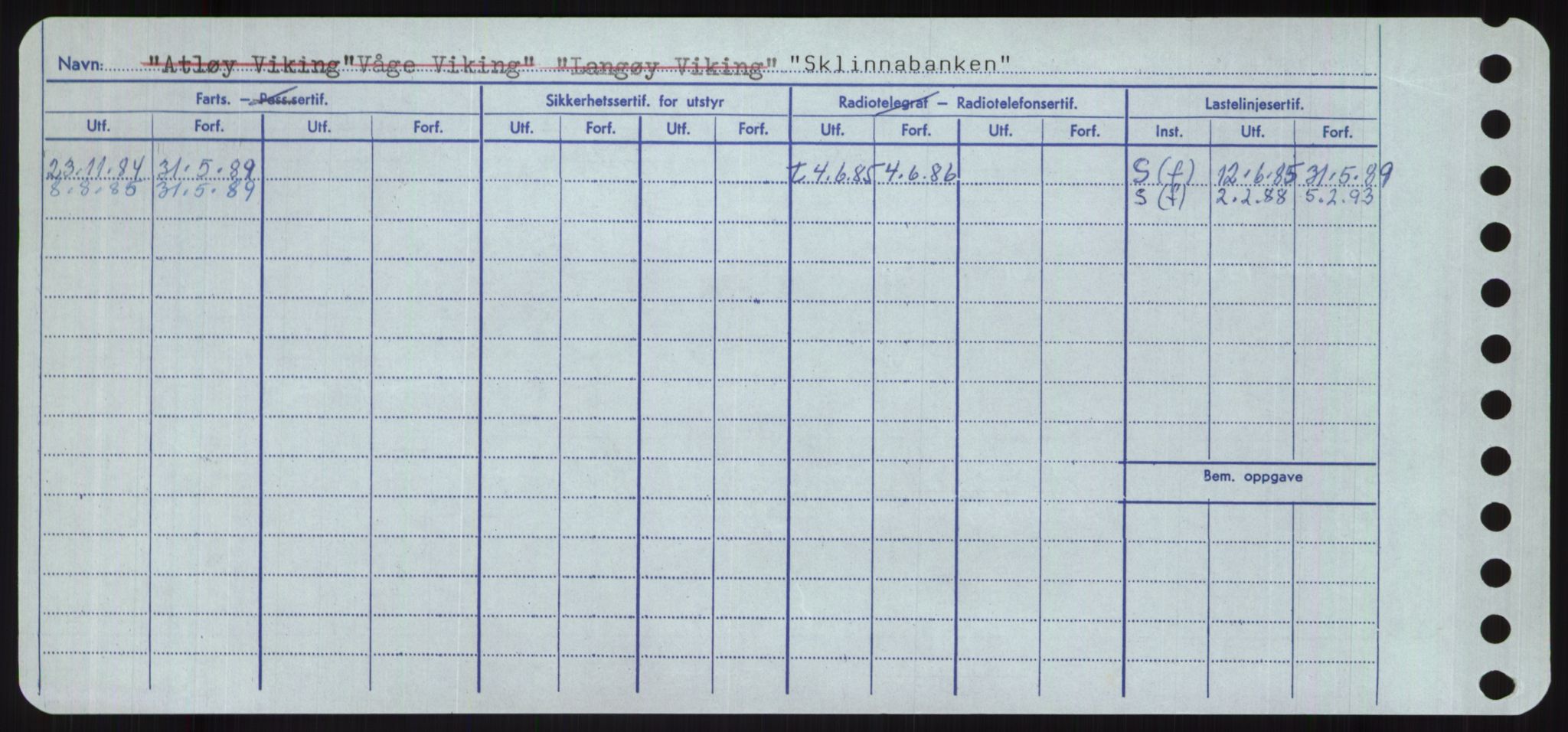 Sjøfartsdirektoratet med forløpere, Skipsmålingen, RA/S-1627/H/Ha/L0005/0002: Fartøy, S-Sven / Fartøy, Skjo-Sven, p. 26