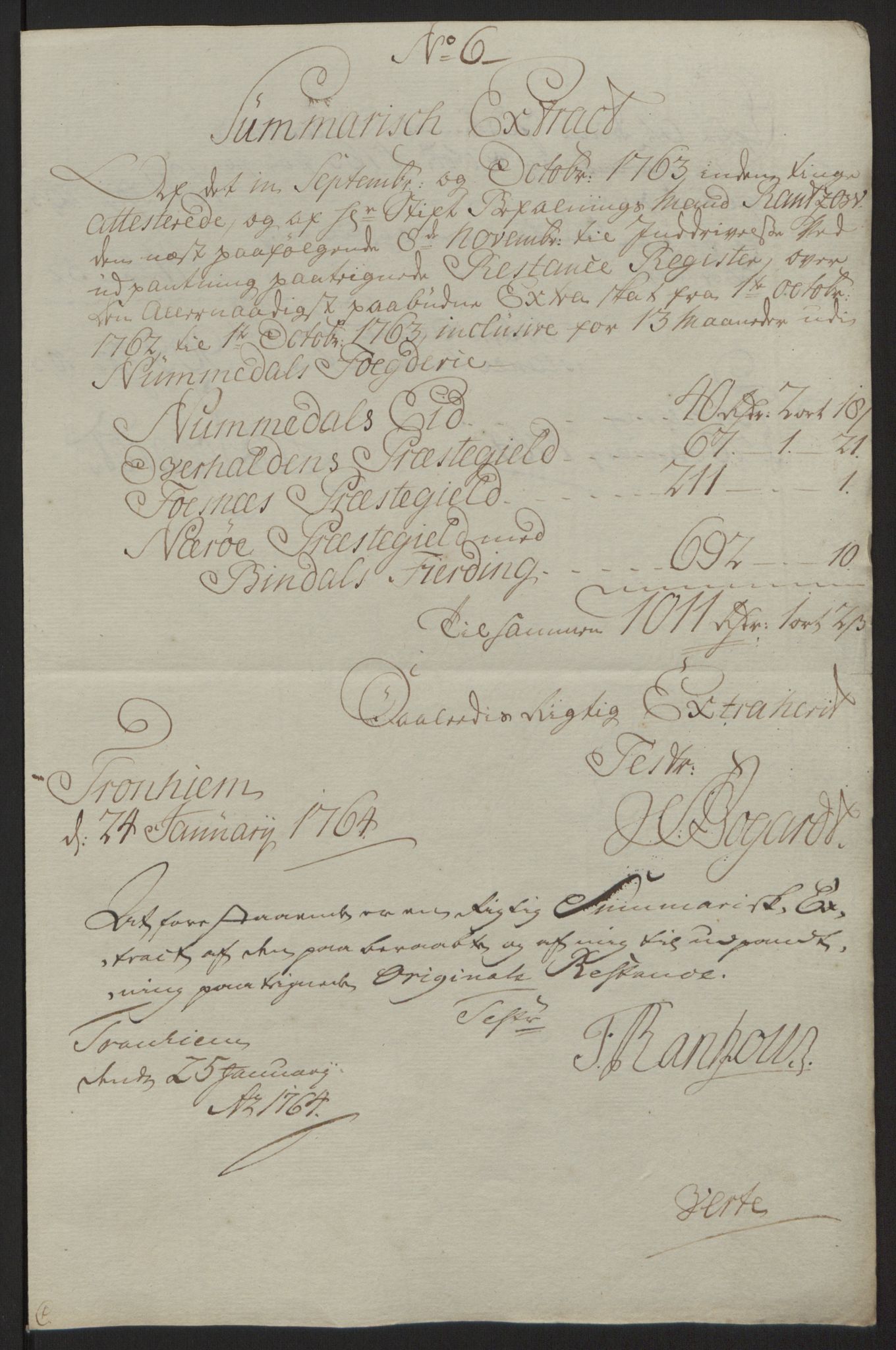 Rentekammeret inntil 1814, Reviderte regnskaper, Fogderegnskap, RA/EA-4092/R64/L4502: Ekstraskatten Namdal, 1762-1772, p. 76