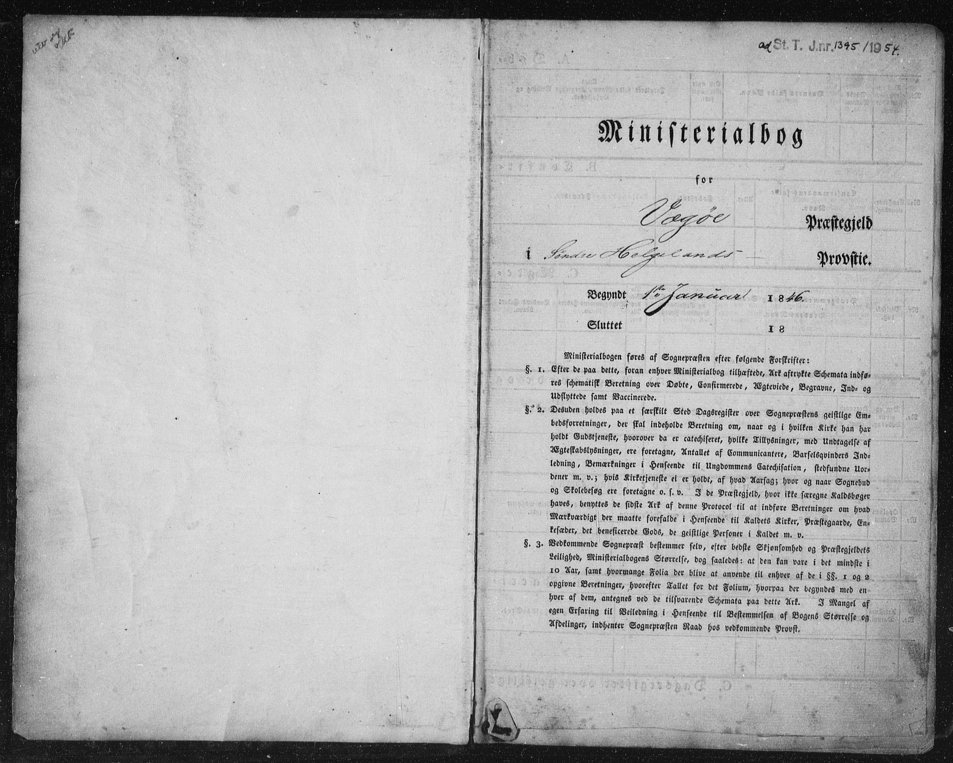 Ministerialprotokoller, klokkerbøker og fødselsregistre - Nordland, AV/SAT-A-1459/816/L0240: Parish register (official) no. 816A06, 1846-1870