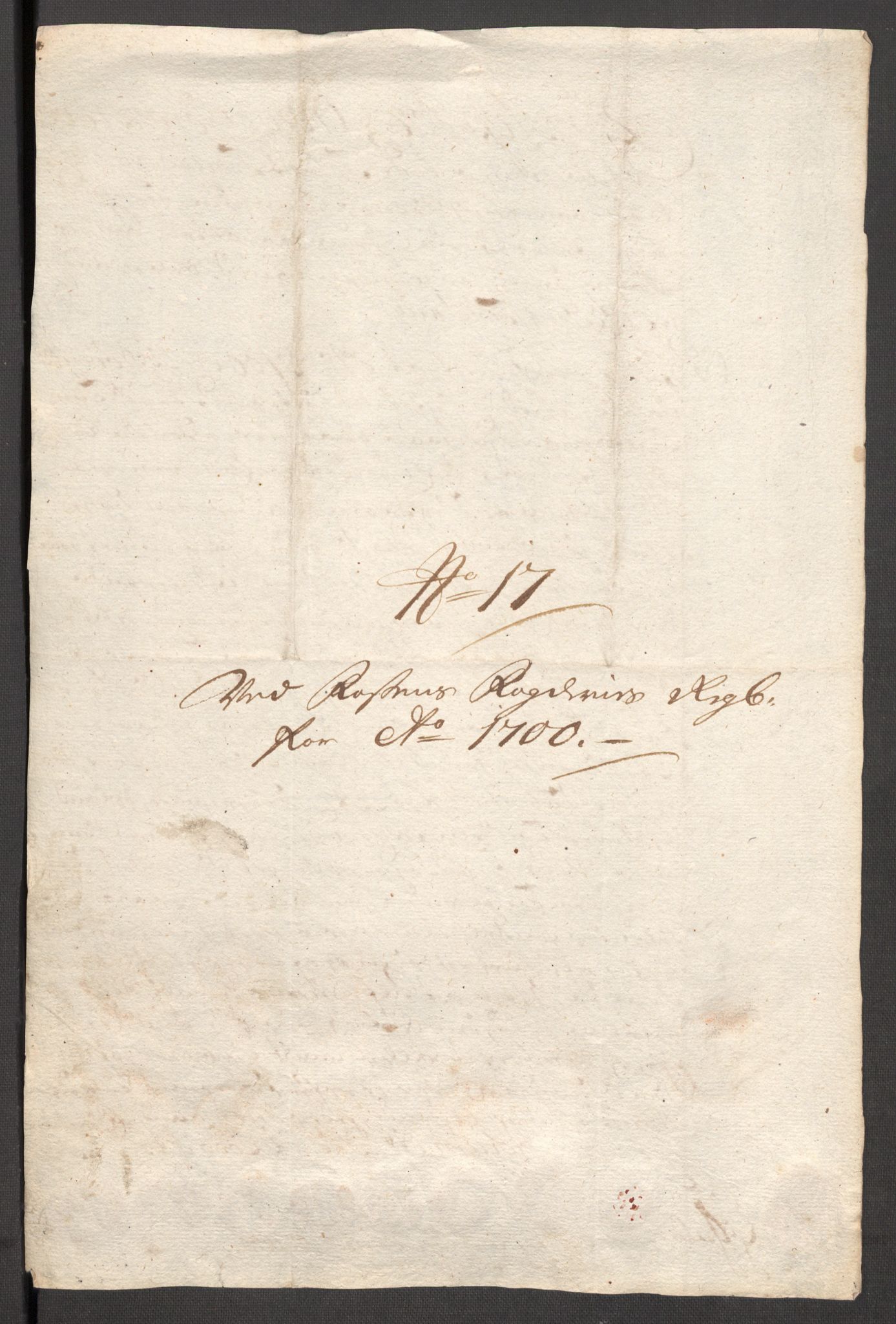 Rentekammeret inntil 1814, Reviderte regnskaper, Fogderegnskap, RA/EA-4092/R57/L3854: Fogderegnskap Fosen, 1700-1701, p. 156