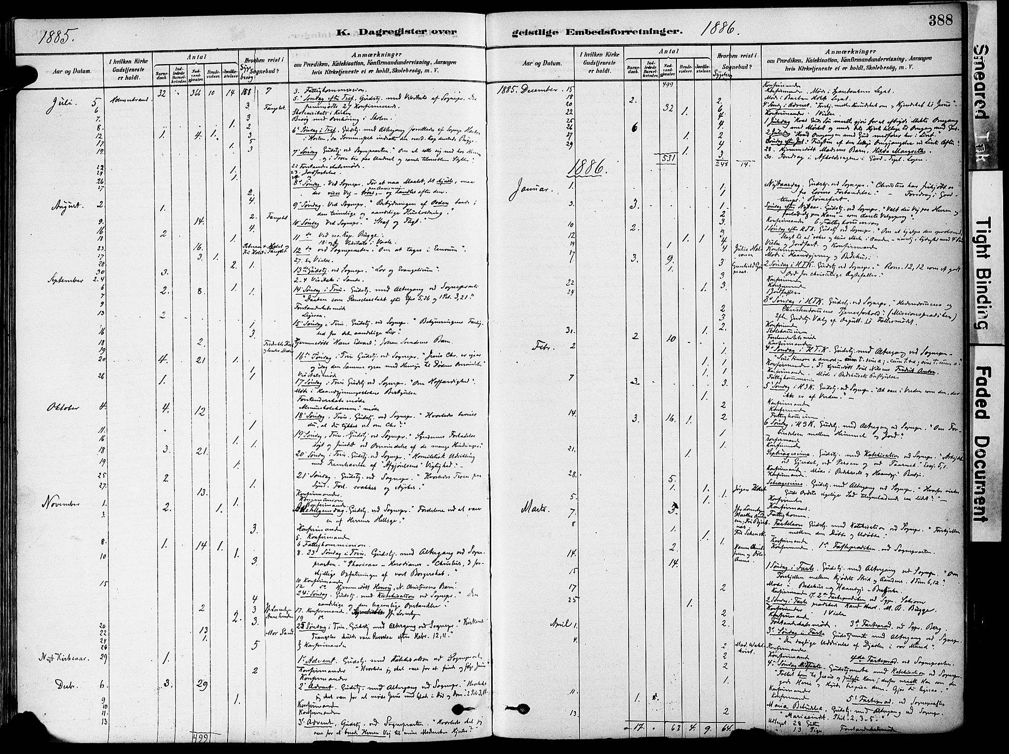 Holmestrand kirkebøker, AV/SAKO-A-346/F/Fa/L0004: Parish register (official) no. 4, 1880-1901, p. 388