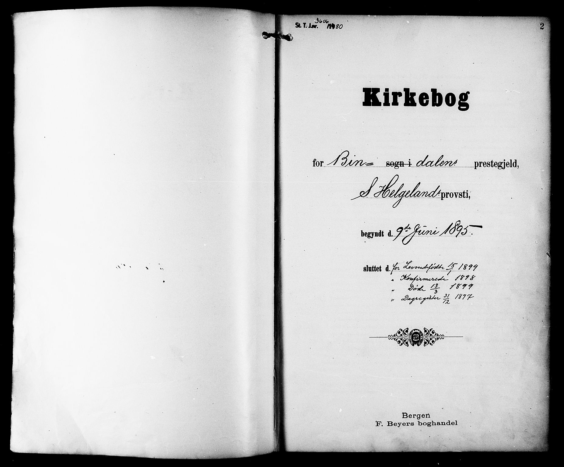 Ministerialprotokoller, klokkerbøker og fødselsregistre - Nordland, AV/SAT-A-1459/810/L0152: Parish register (official) no. 810A11, 1895-1899, p. 2