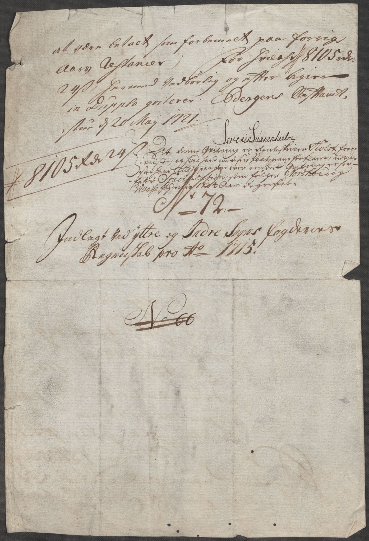 Rentekammeret inntil 1814, Reviderte regnskaper, Fogderegnskap, AV/RA-EA-4092/R52/L3320: Fogderegnskap Sogn, 1715-1716, p. 358