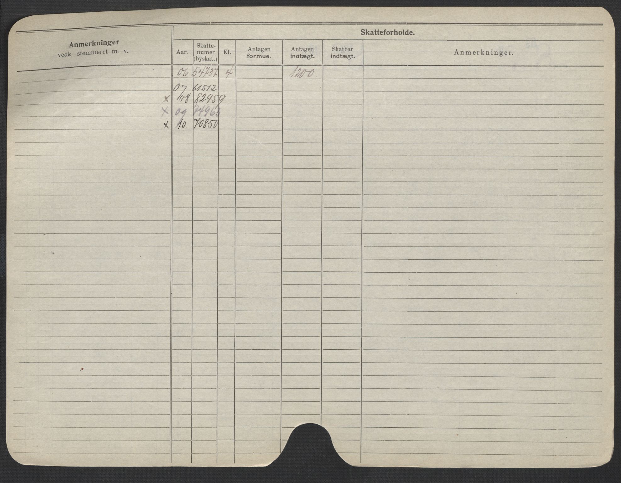 Oslo folkeregister, Registerkort, SAO/A-11715/F/Fa/Fac/L0008: Menn, 1906-1914, p. 724b