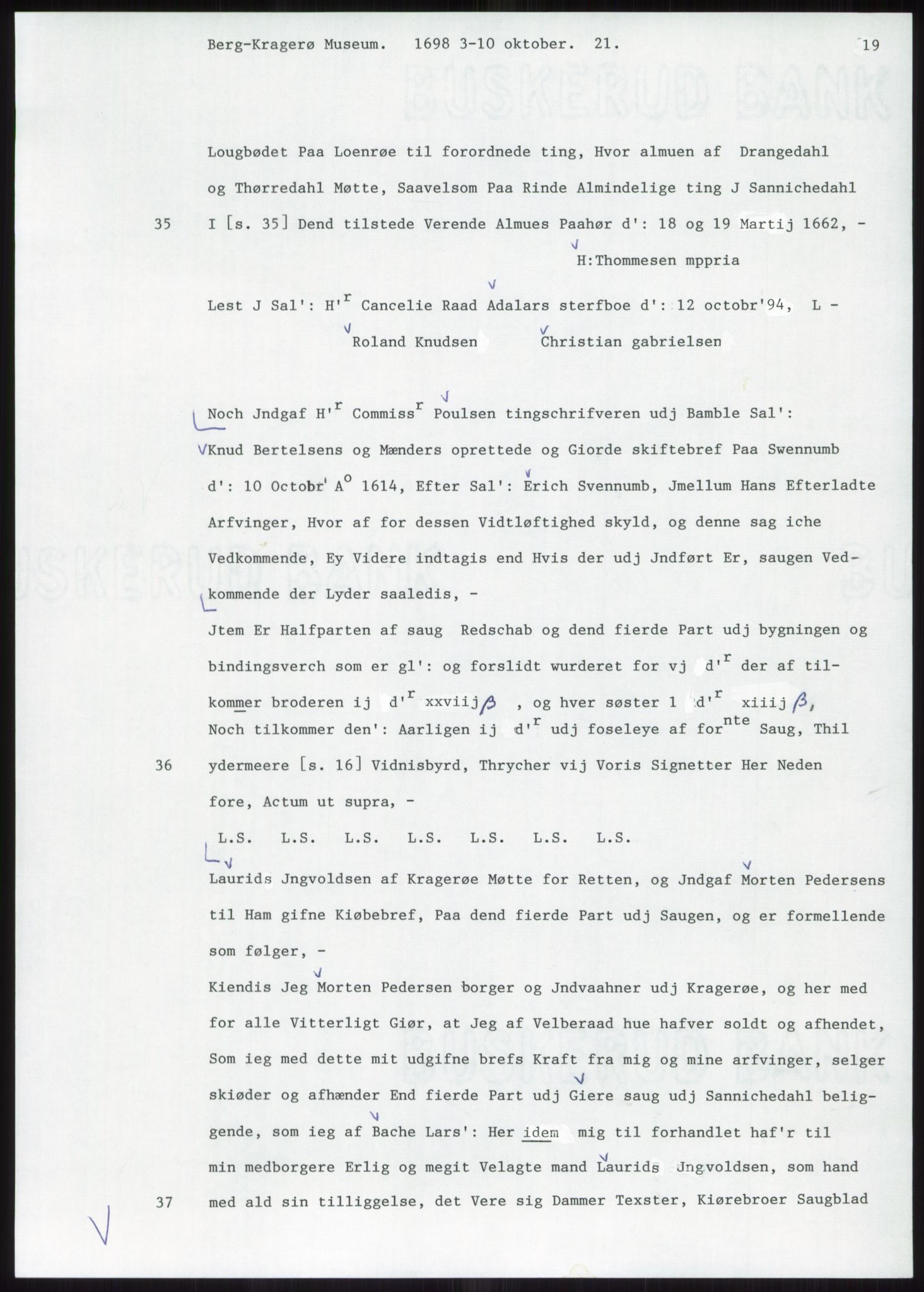 Samlinger til kildeutgivelse, Diplomavskriftsamlingen, AV/RA-EA-4053/H/Ha, p. 1443