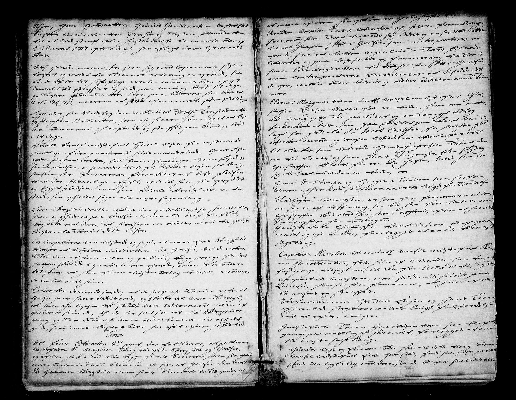 Follo sorenskriveri, AV/SAO-A-10274/F/Fb/Fba/L0032: Tingbok, 1718-1721, p. 10b-11a