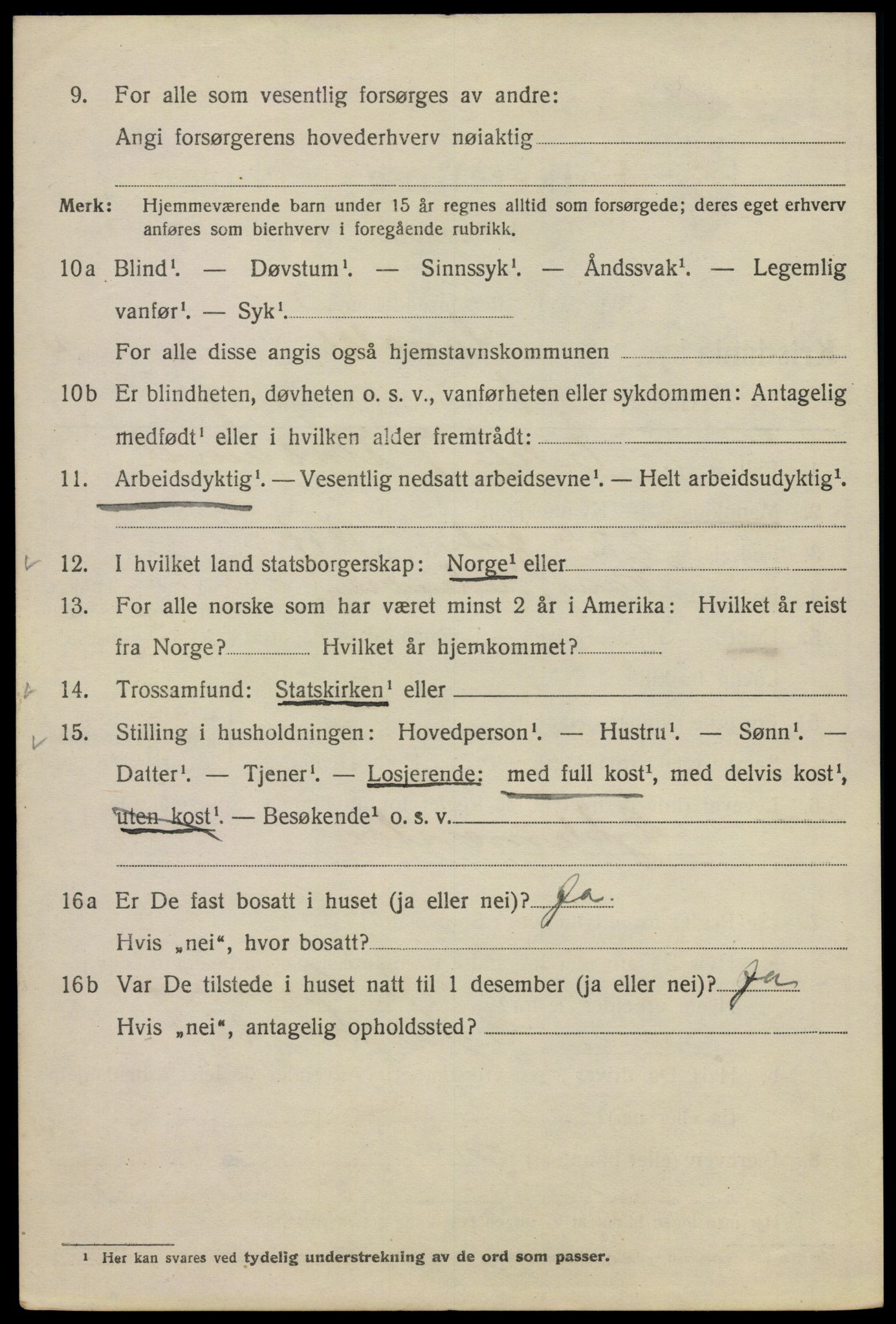 SAO, 1920 census for Kristiania, 1920, p. 272938