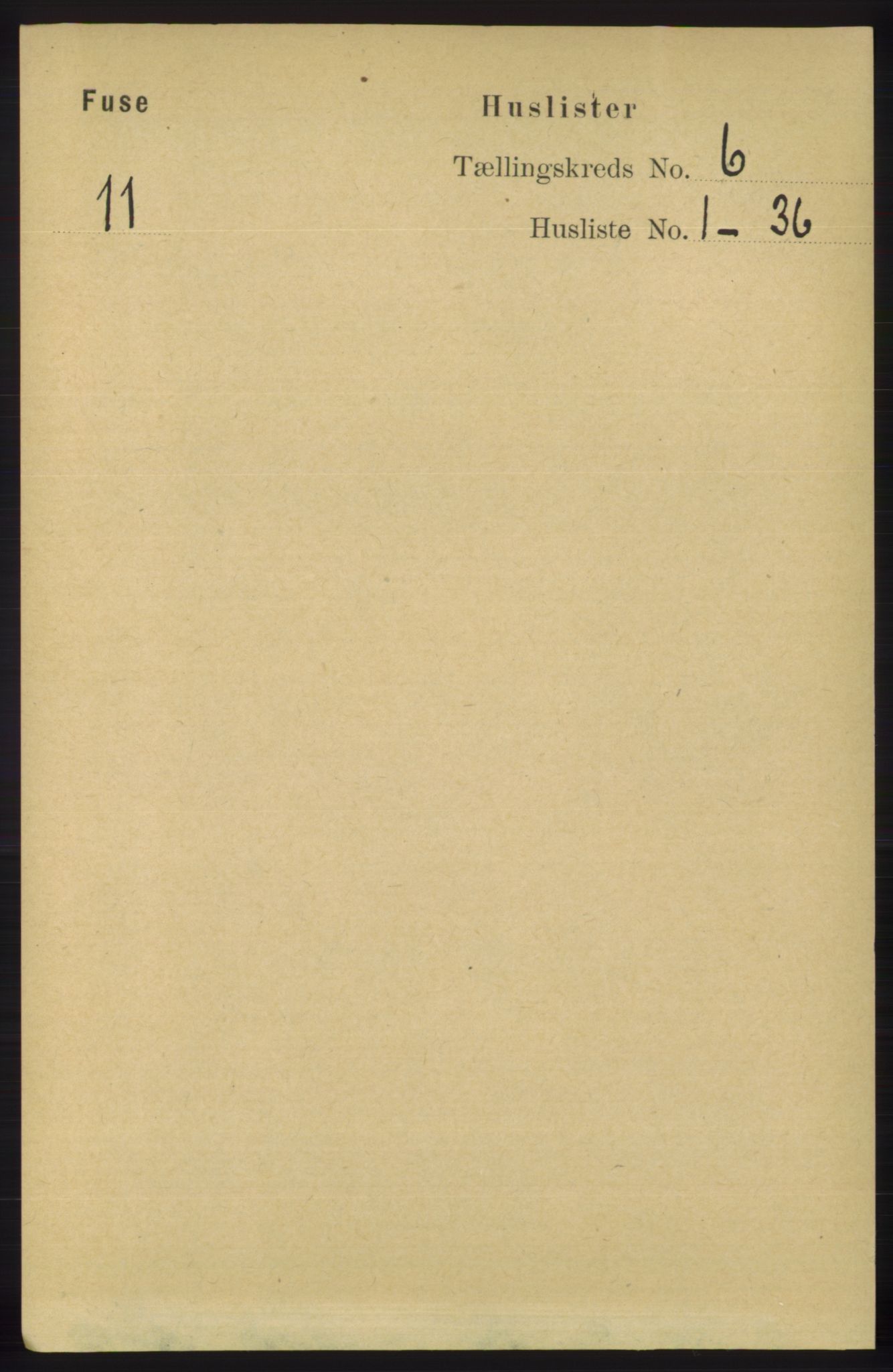 RA, 1891 census for 1241 Fusa, 1891, p. 1042